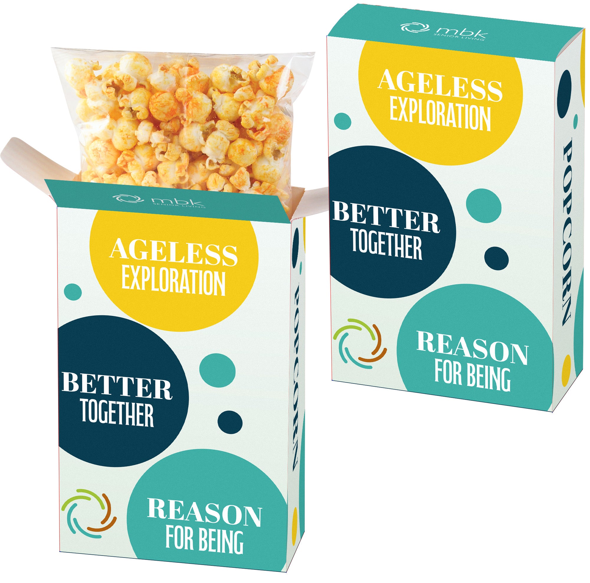 Closed Top Popcorn Box