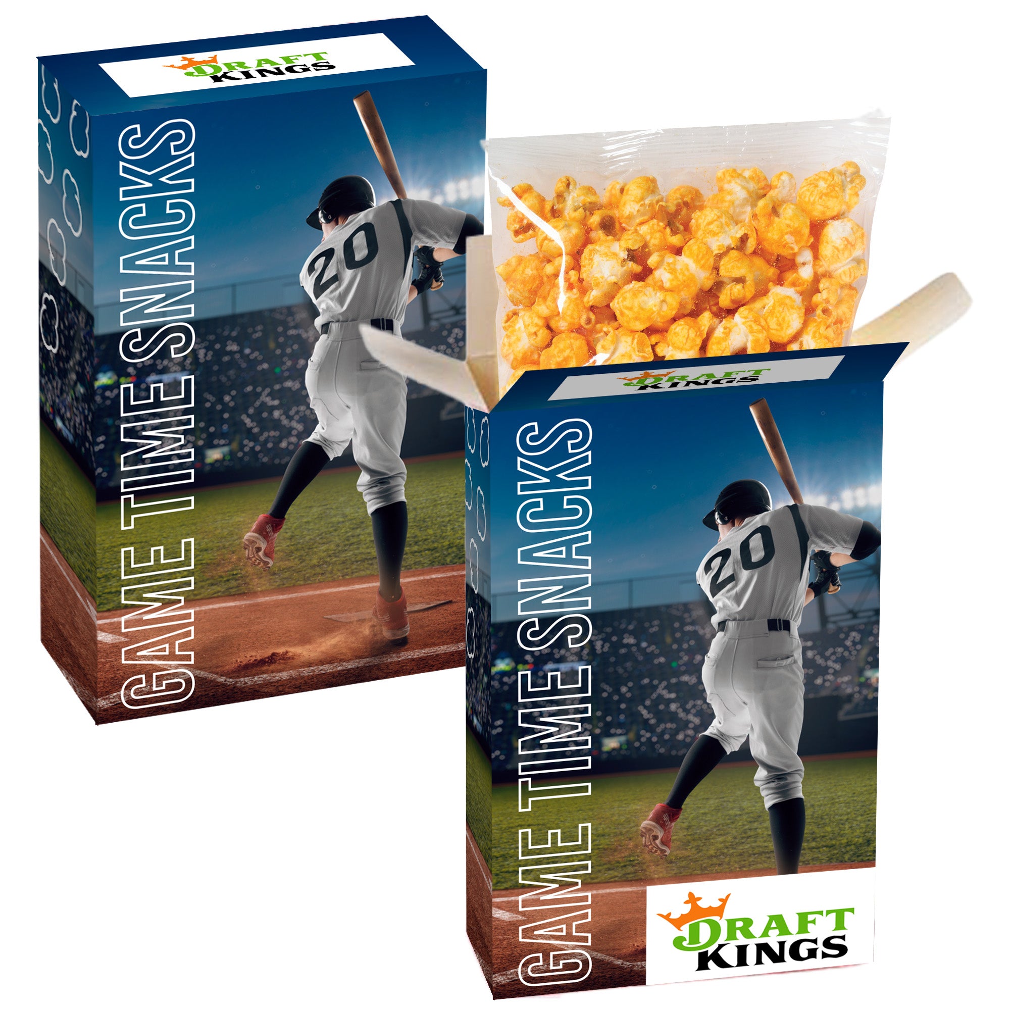 Baseball Popcorn & Snack Boxes
