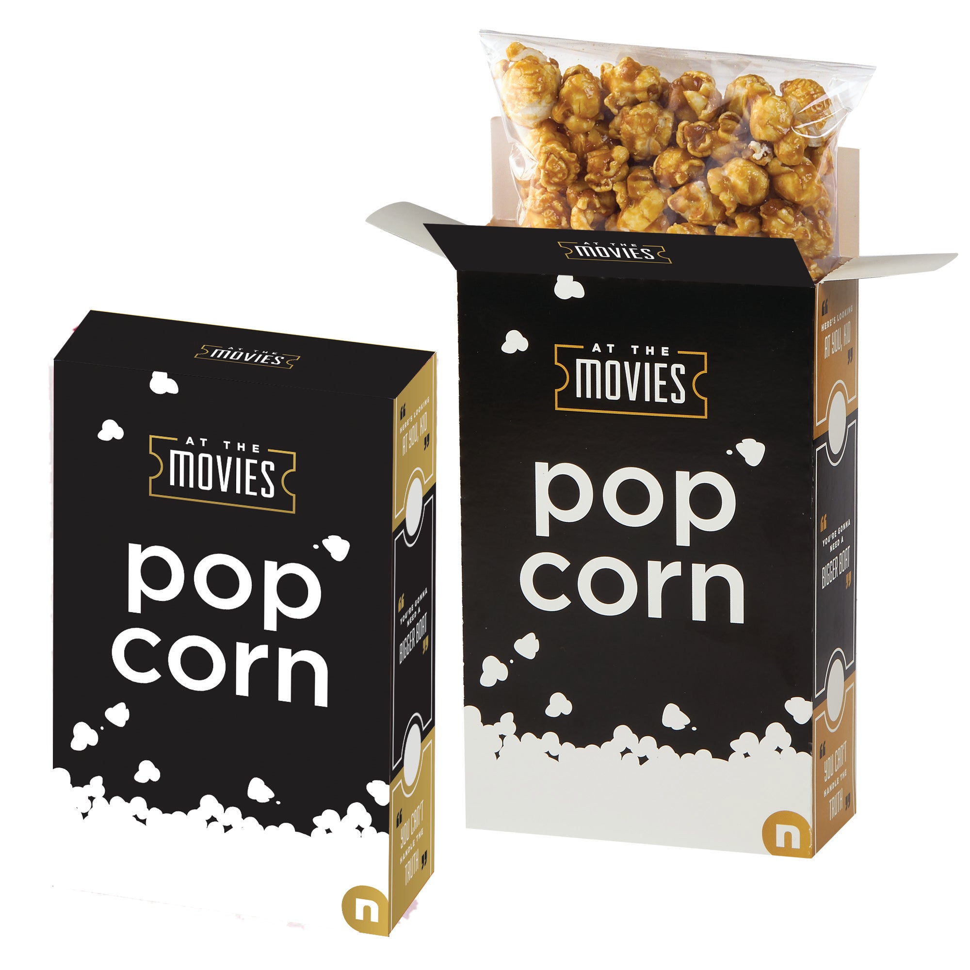 Closed Top Popcorn Box