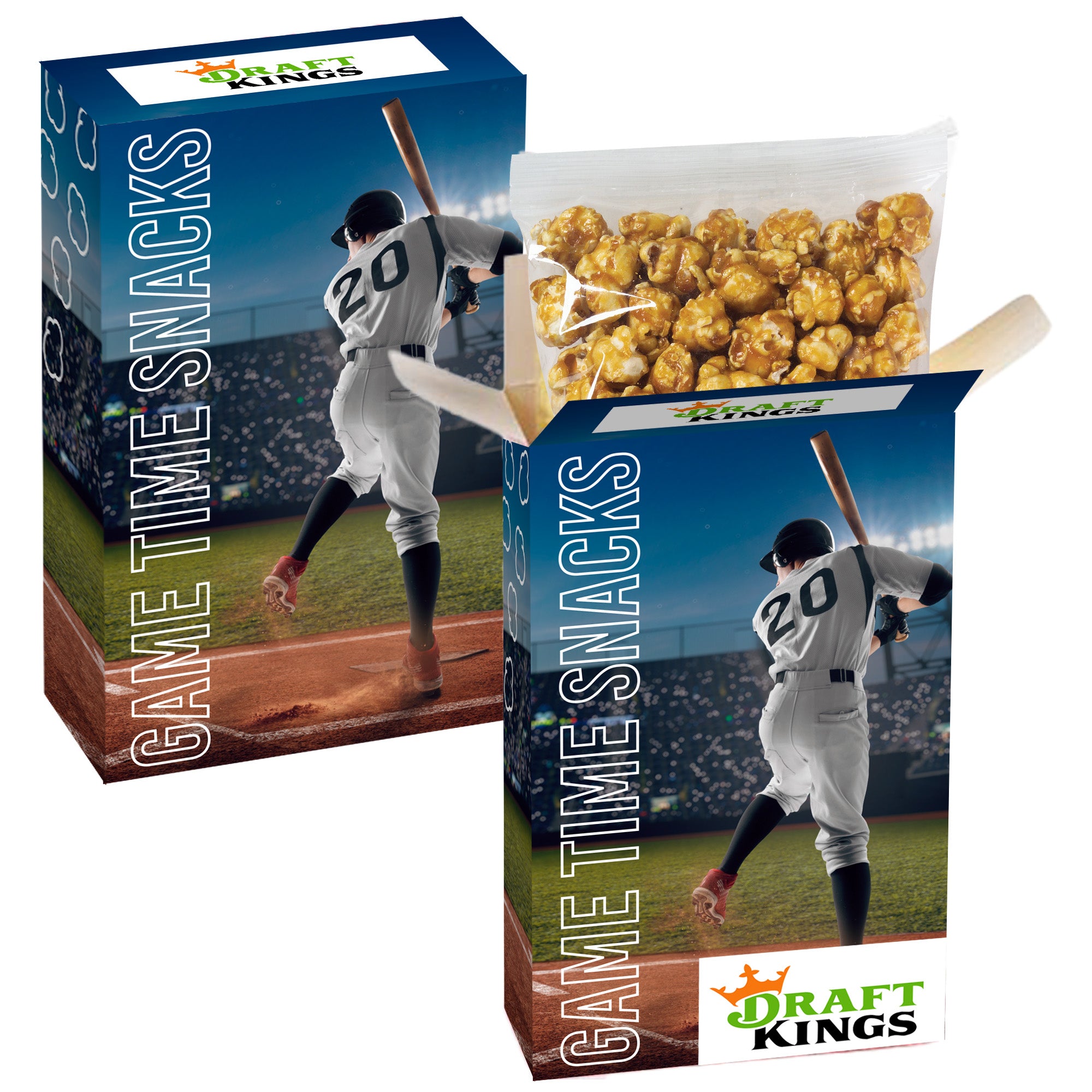 Baseball Popcorn & Snack Boxes