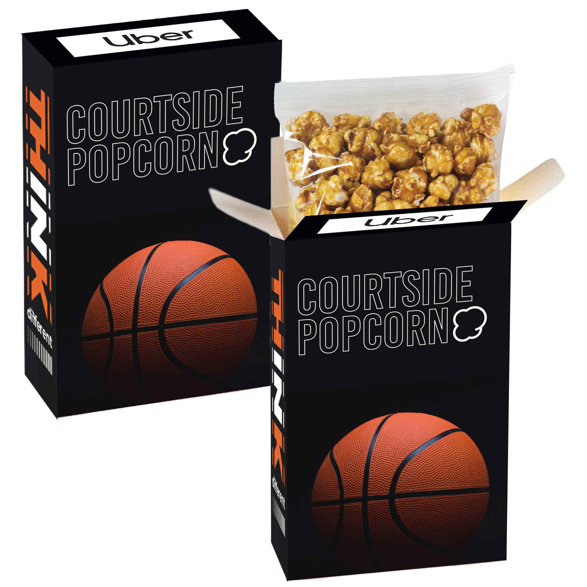 Basketball Concession Snack Popcorn Box