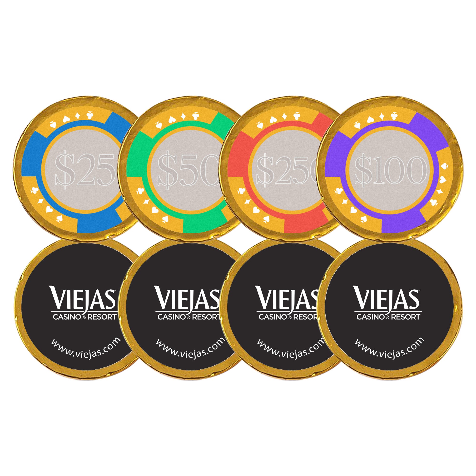 Chocolate Poker Chips