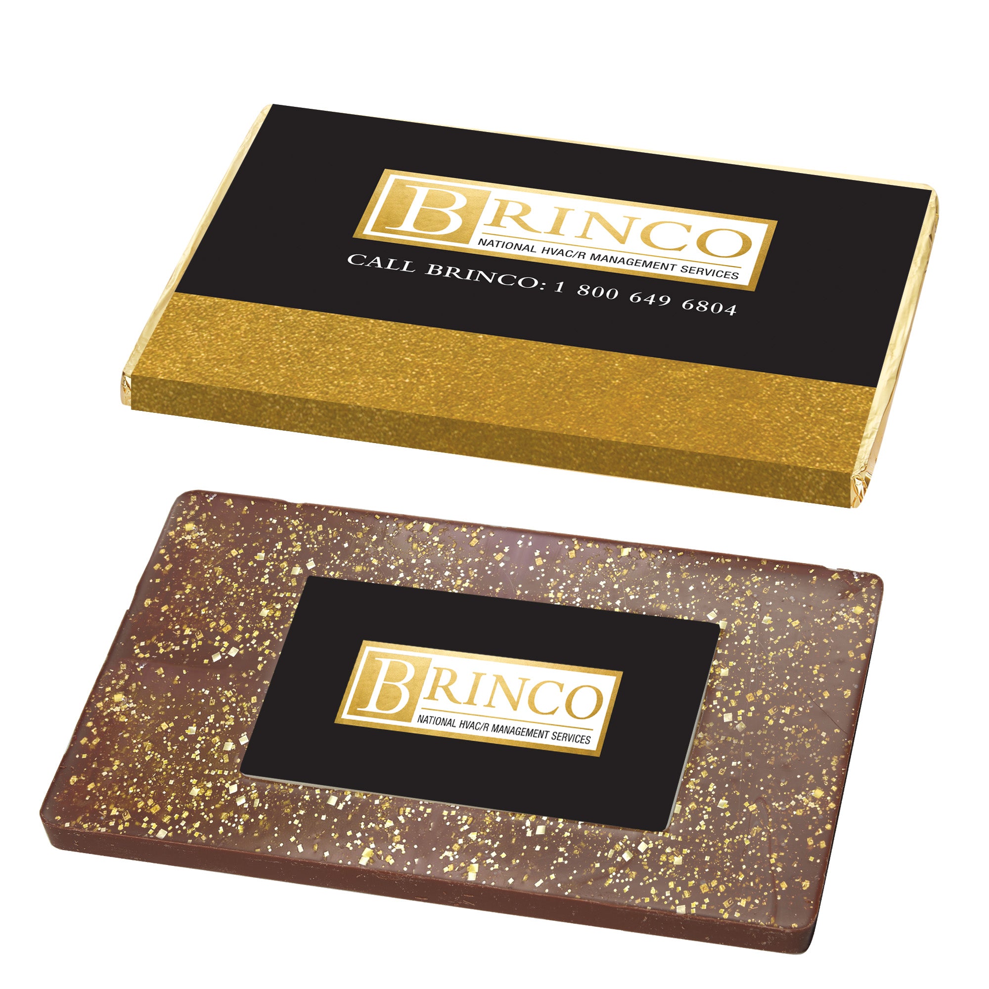 One Pound Custom Belgian Chocolate Bar