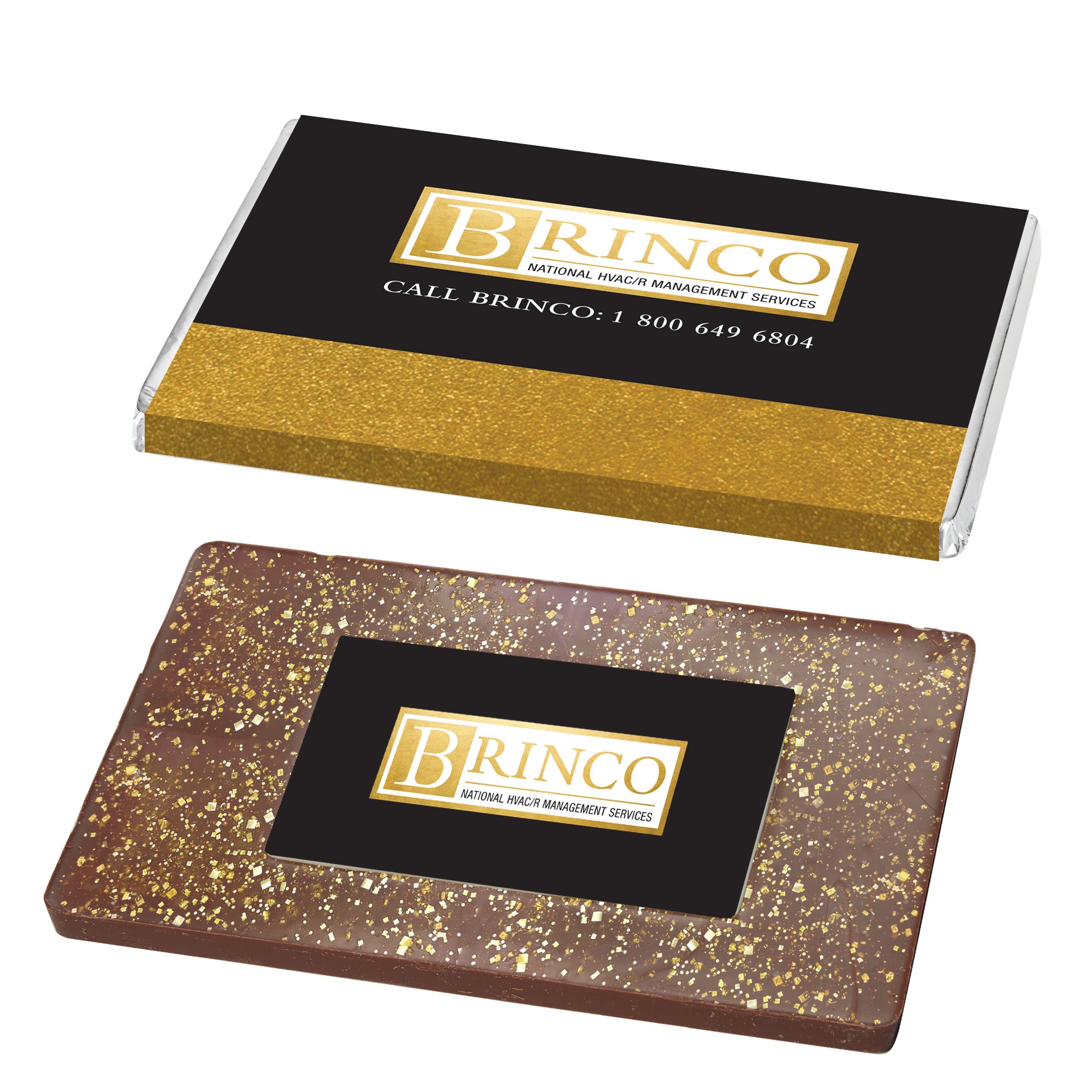 One Pound Custom Belgian Chocolate Bar