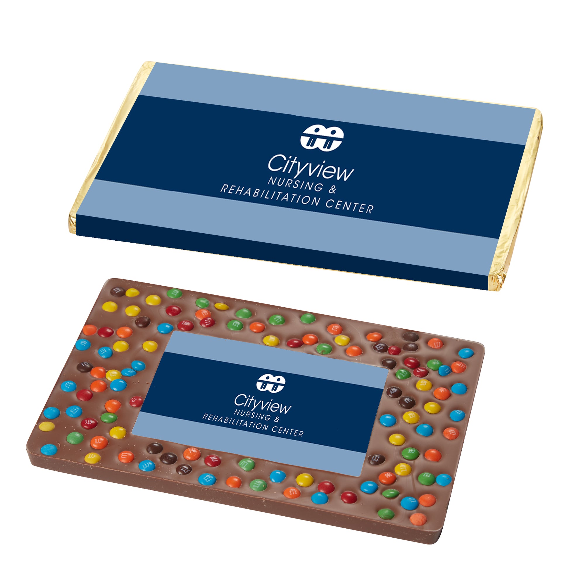 One Pound Custom Belgian Chocolate Bar