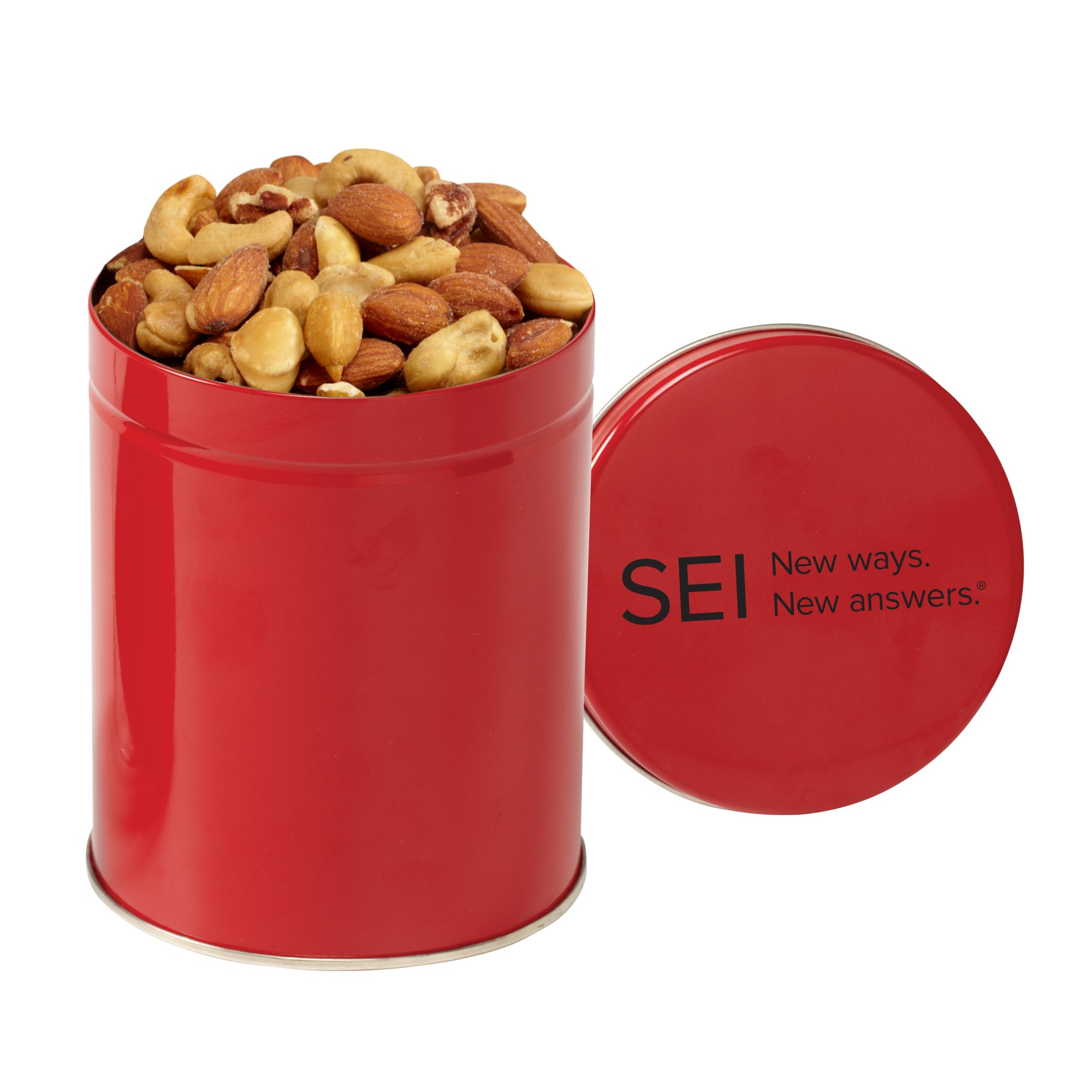 Quart size snack Tin 