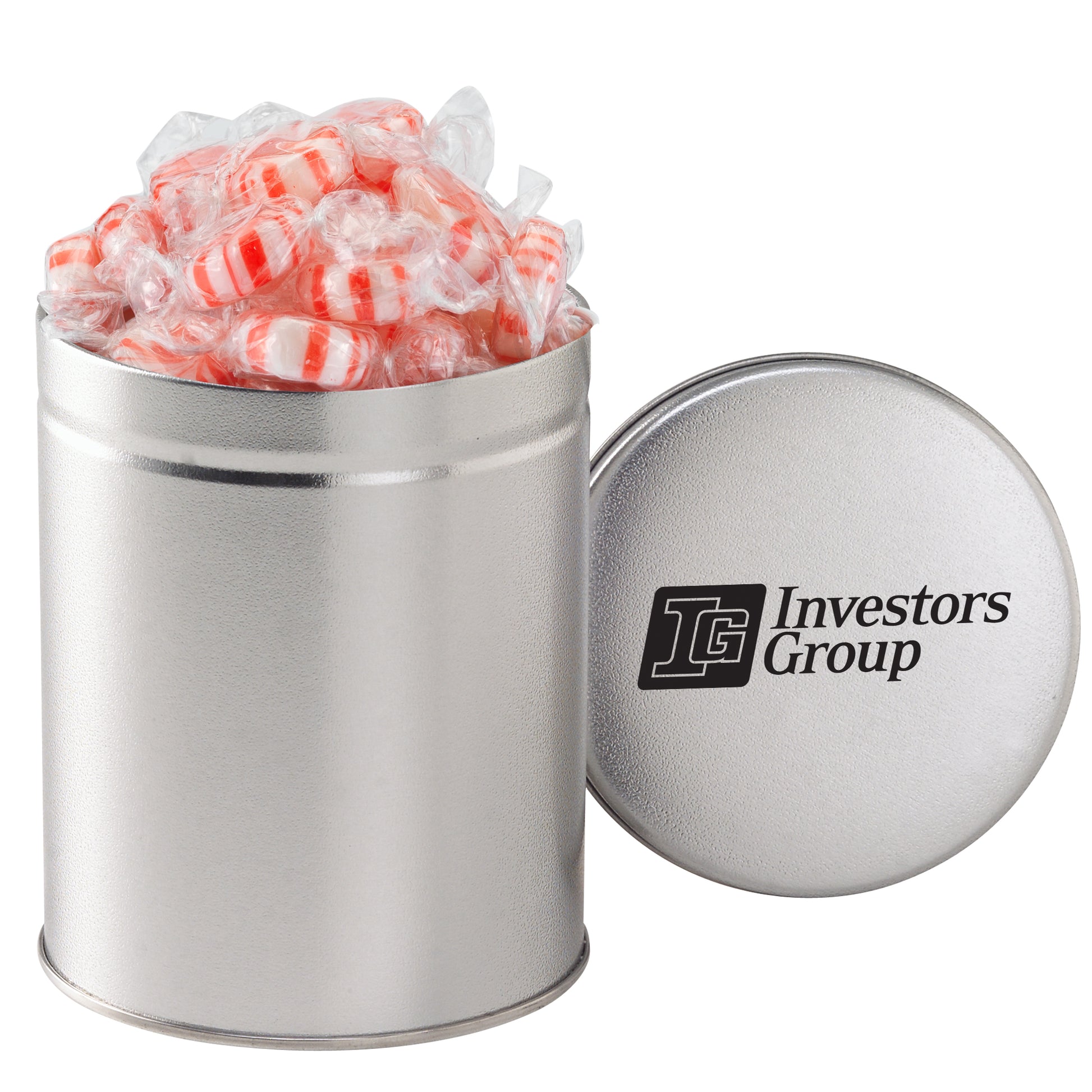 Quart size snack Tin 