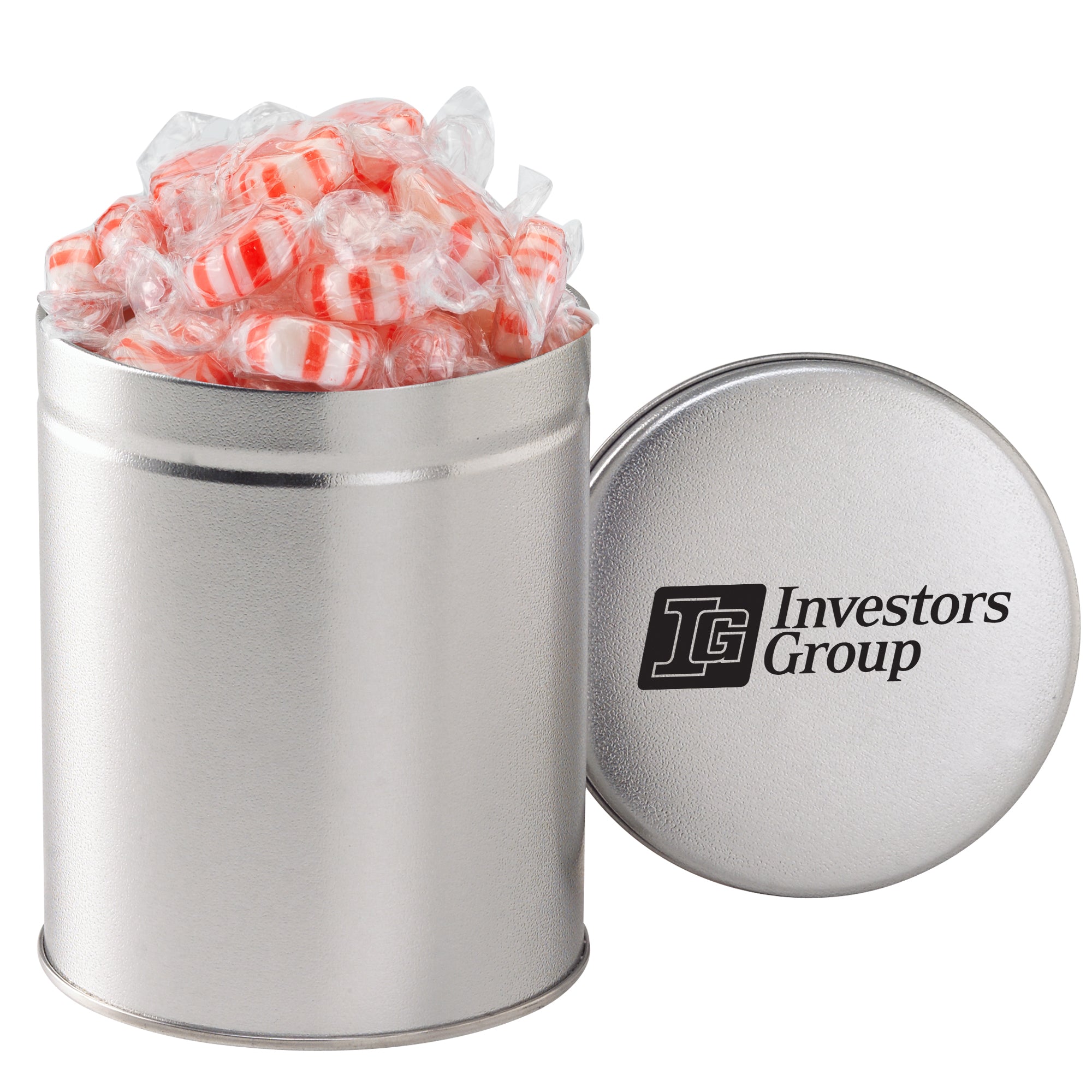 Quart size snack Tin 