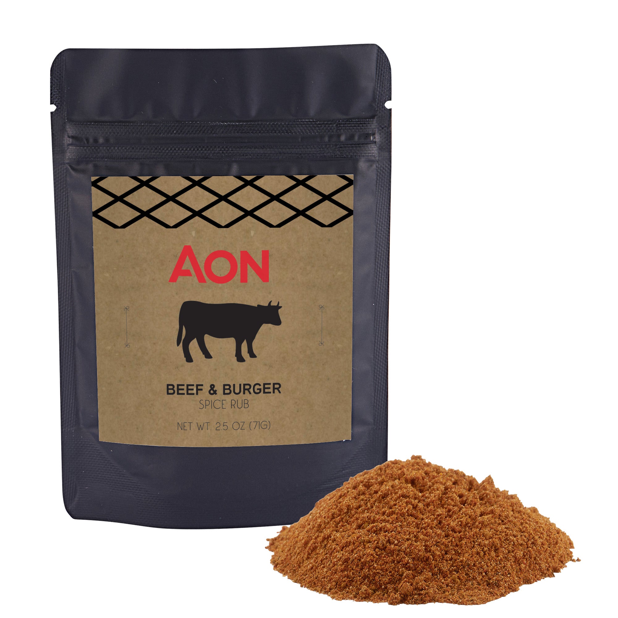 Spice Rub Resealable Bag