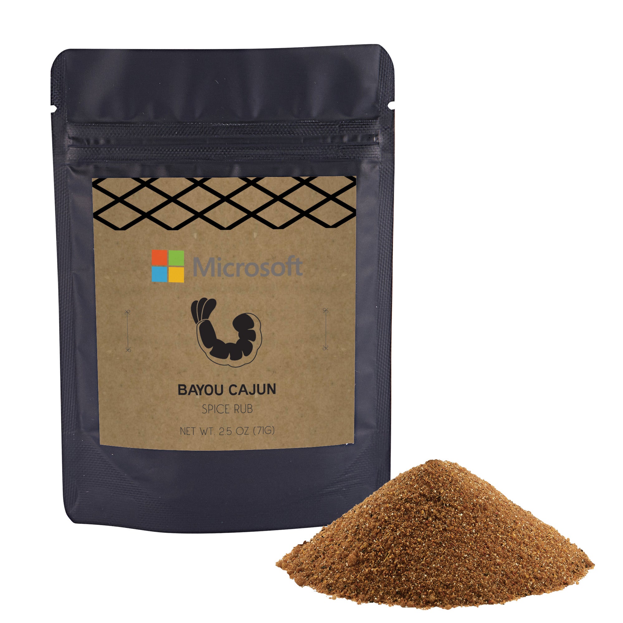 Spice Rub Resealable Bag