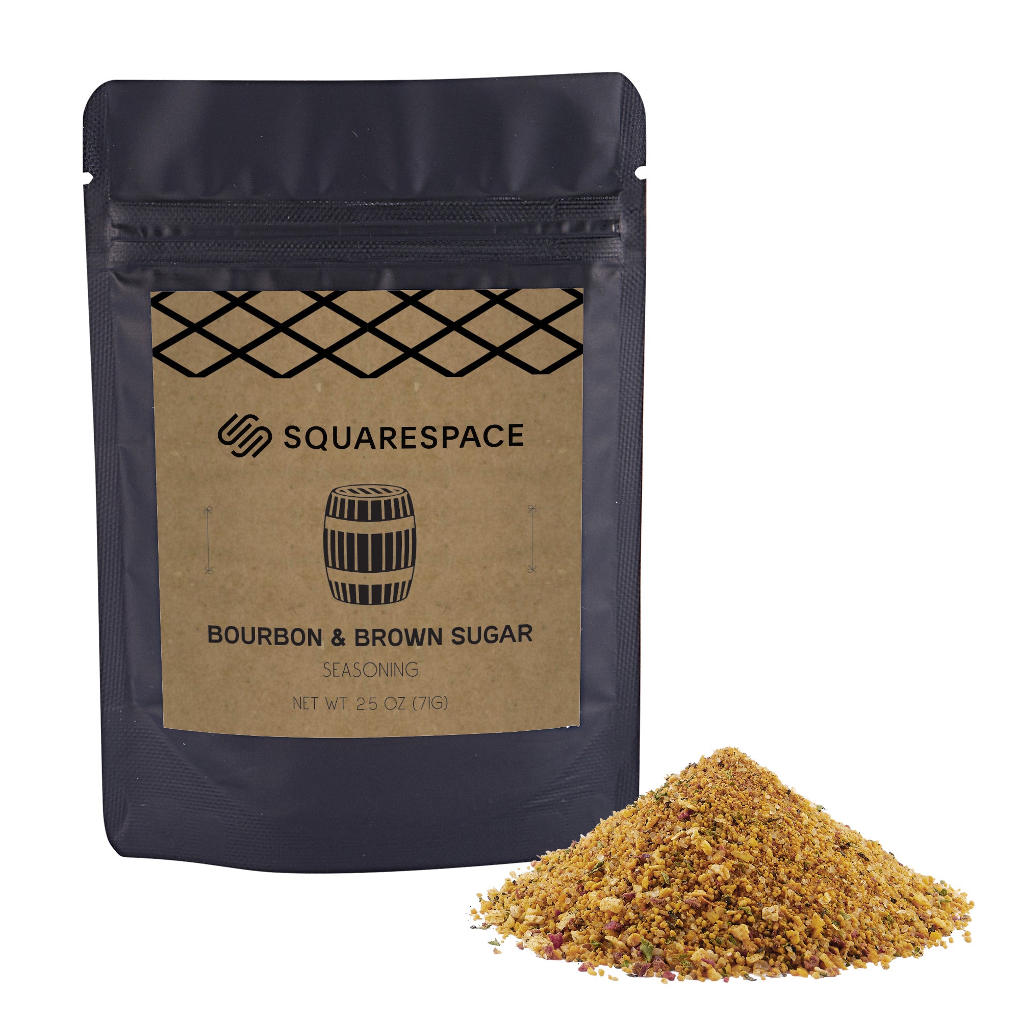 Spice Rub Resealable Bag