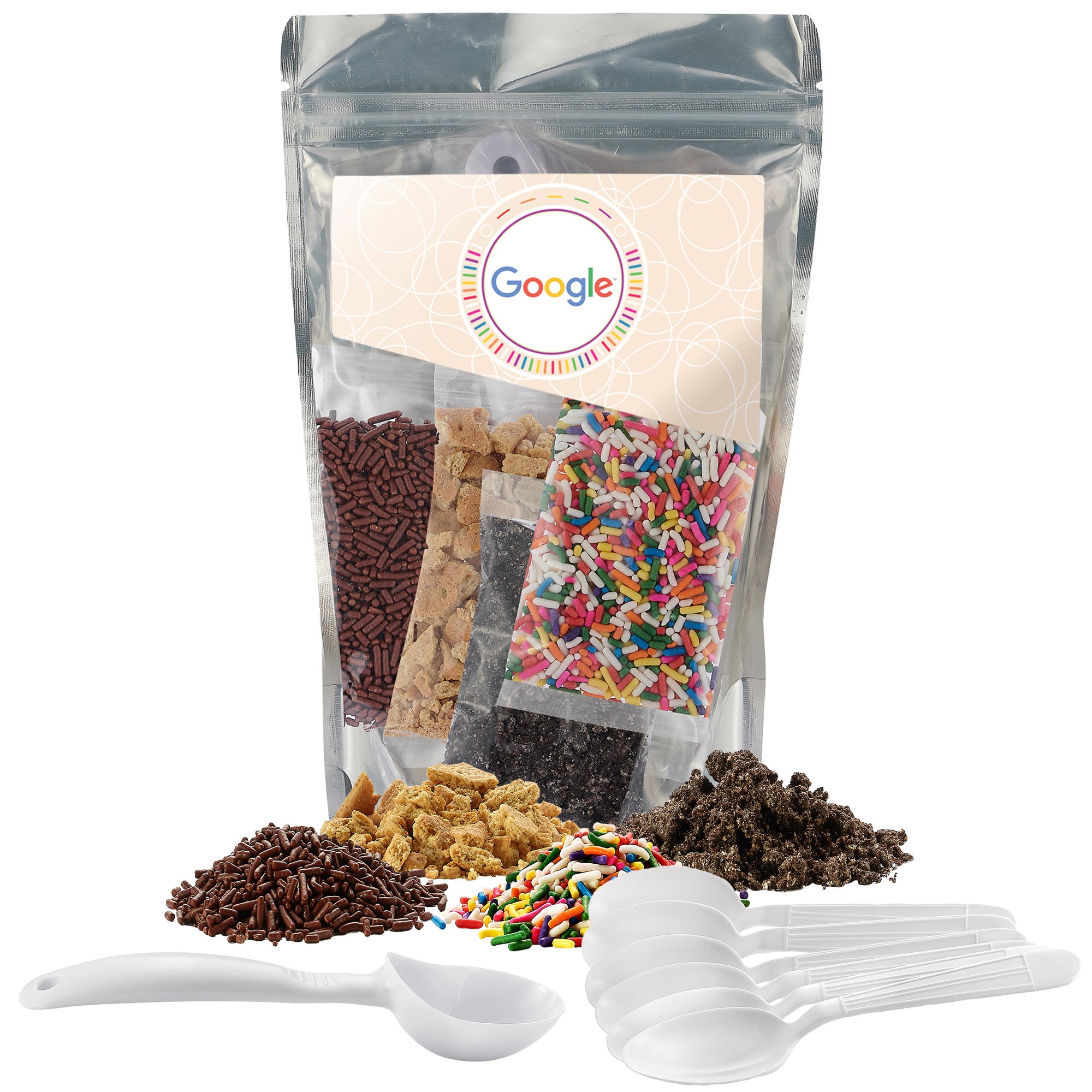 Ice Cream Topping Kit in Resealable Bag