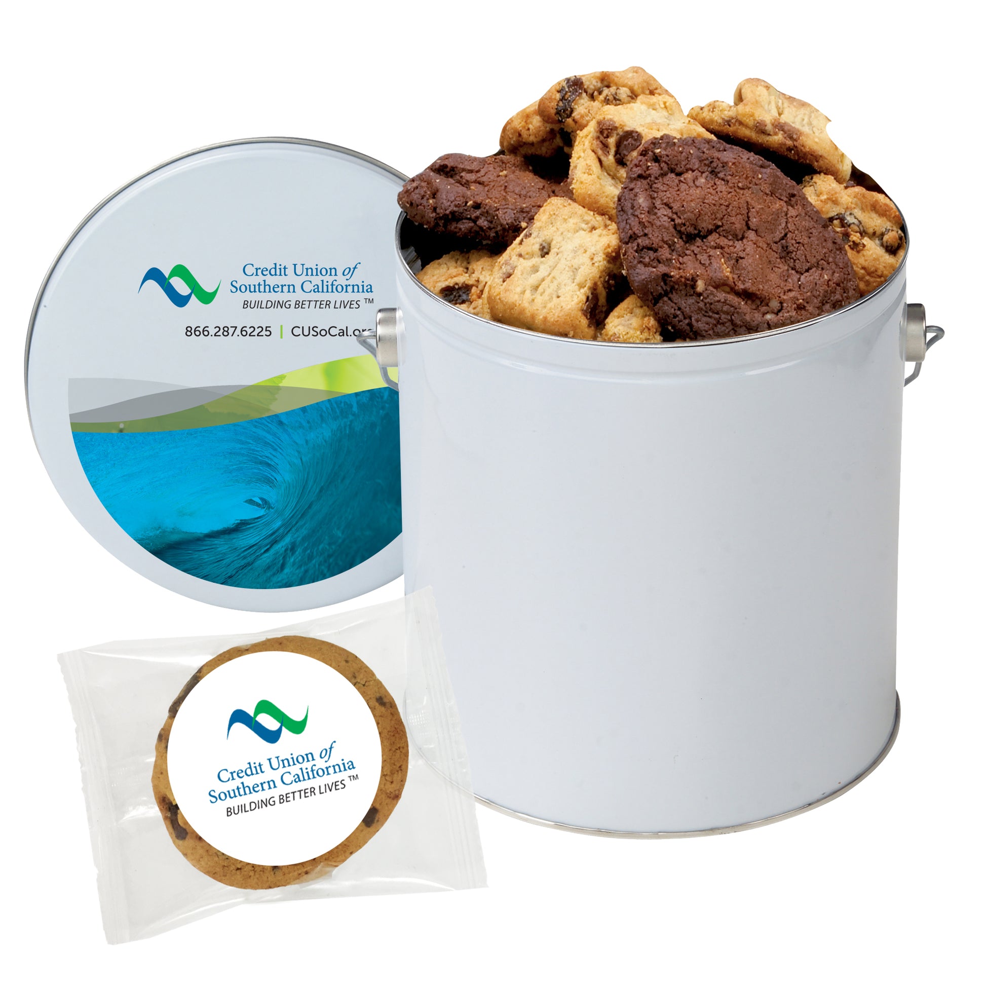 Gourmet Cookie Tin - 1 Gallon