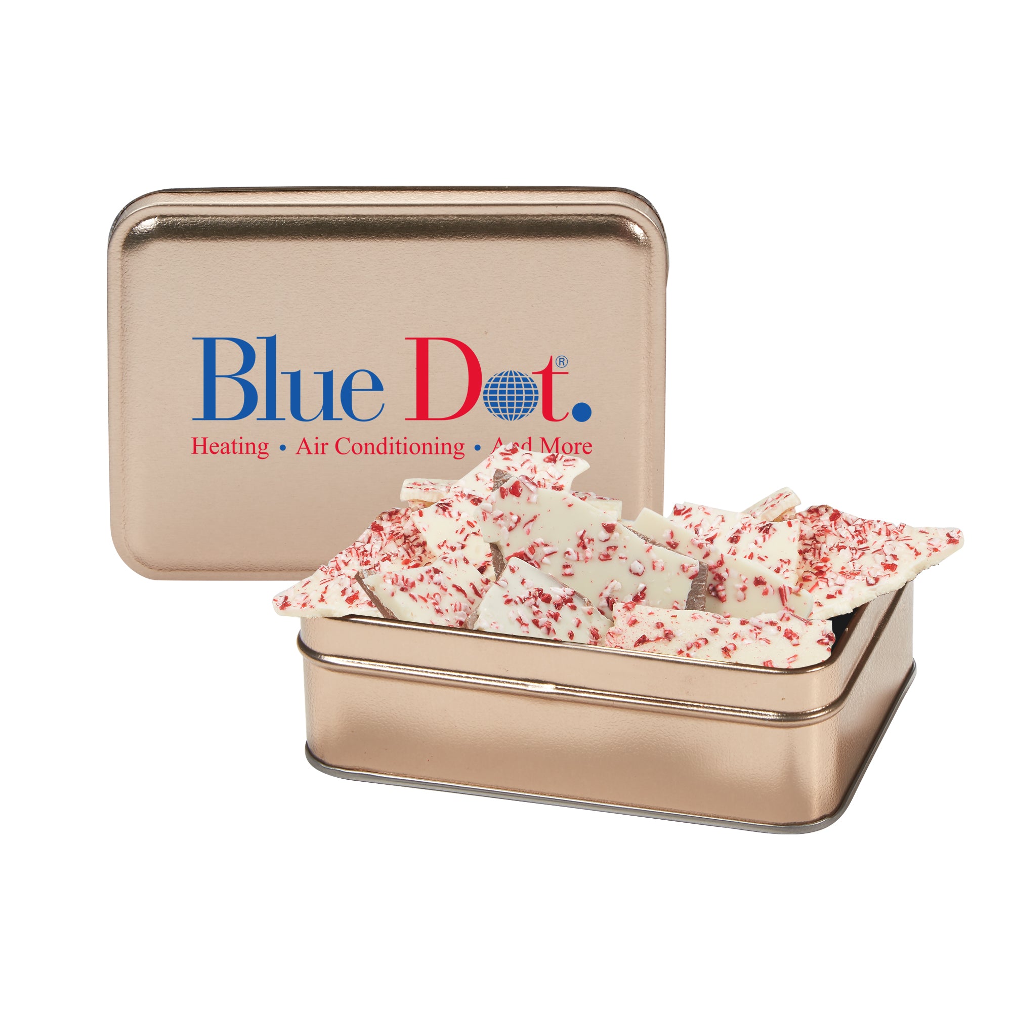 Chocolate Bark Rectangle Gift Tins