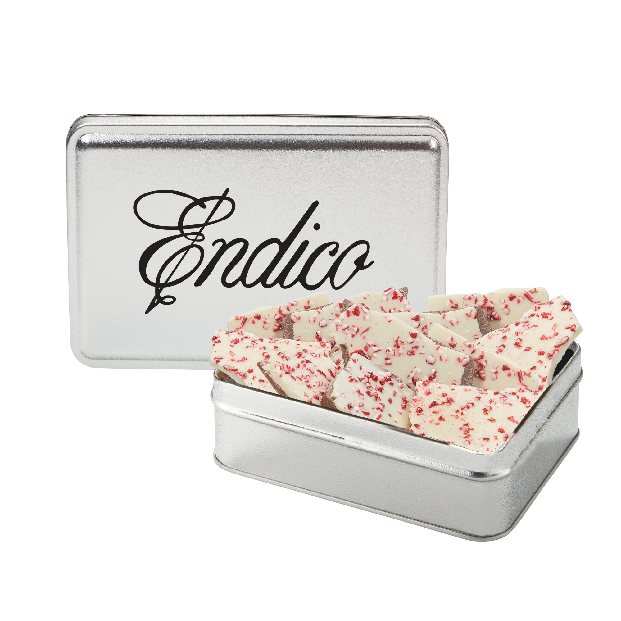Chocolate Bark Rectangle Gift Tins
