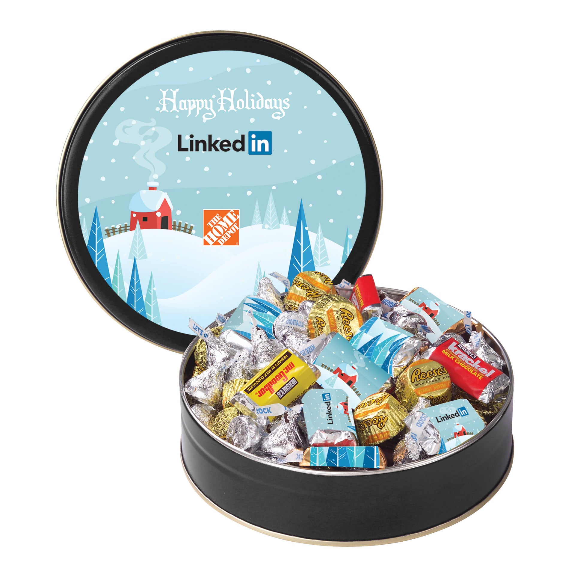 Holiday Custom HERSHEY'S® Everyday Mix Tins 
