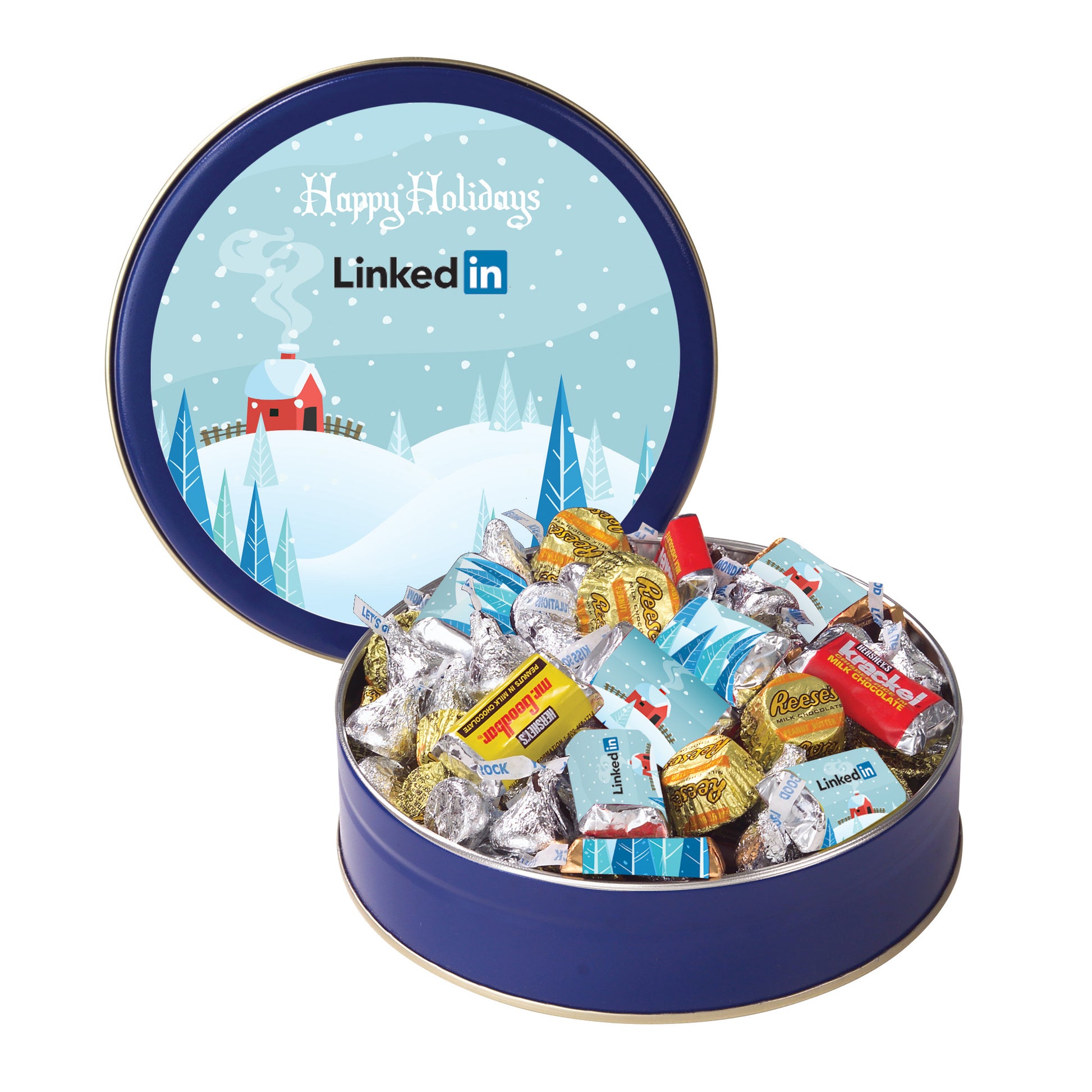 Holiday Custom HERSHEY'S® Everyday Mix Tins