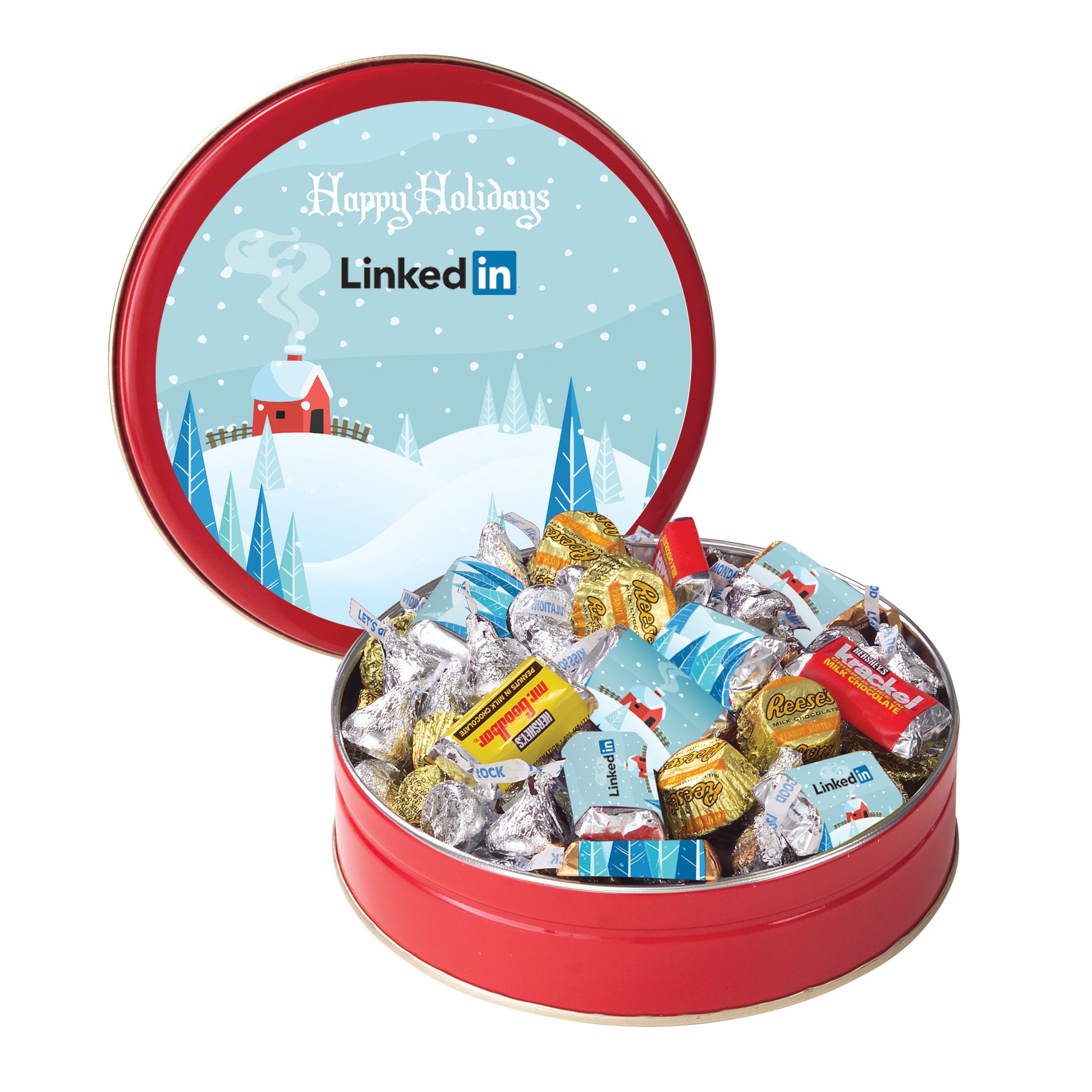 Holiday Custom HERSHEY'S® Everyday Mix Tins