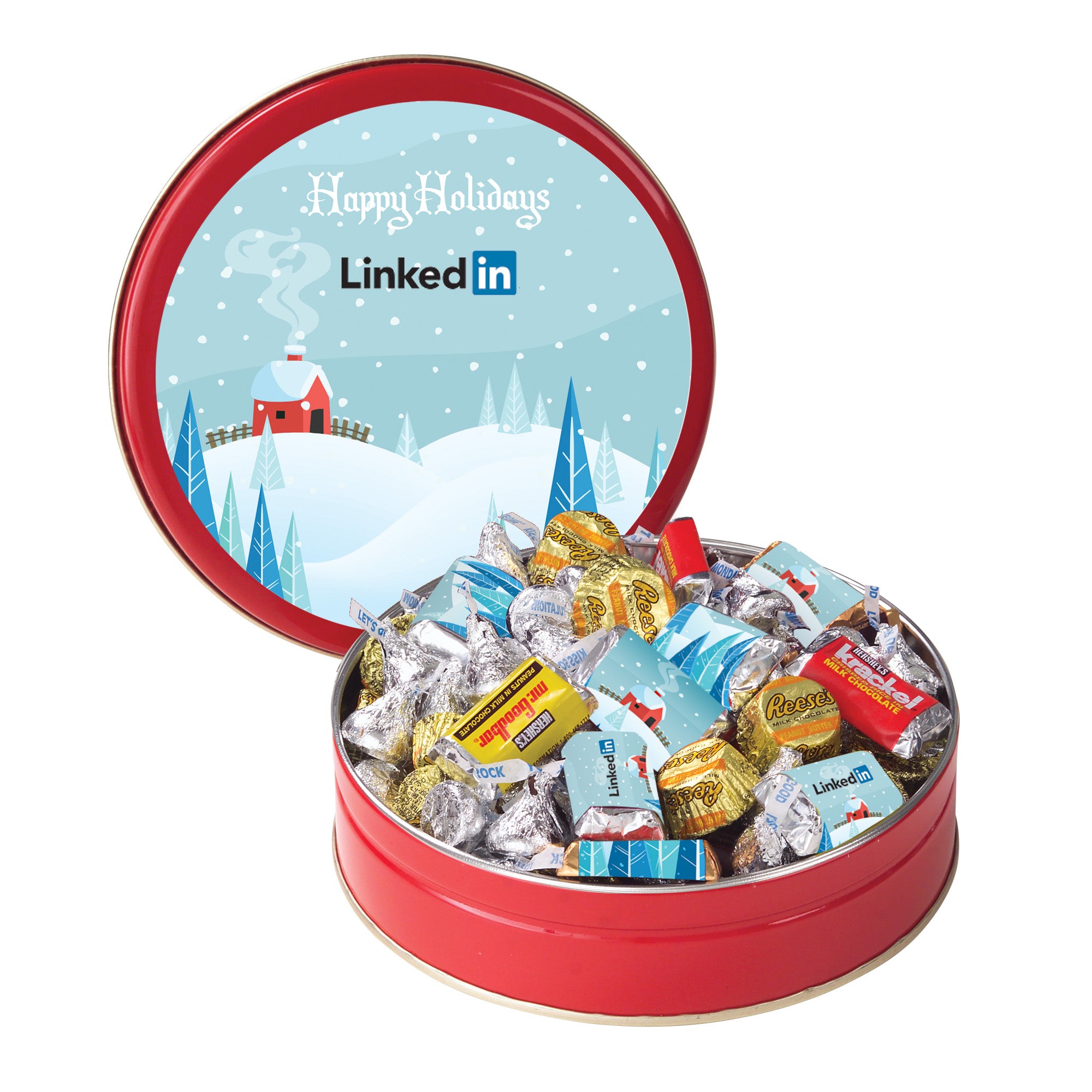 Holiday Custom HERSHEY'S® Everyday Mix Tins