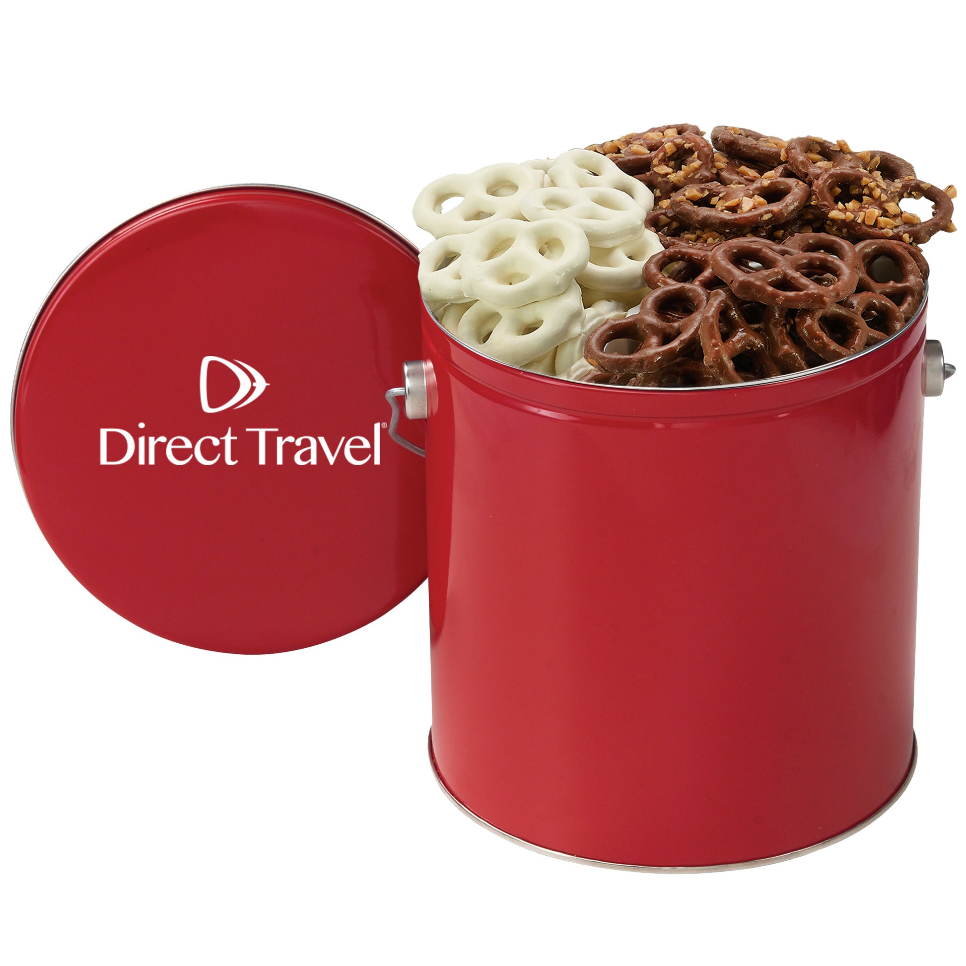 3 Way Chocolate Pretzel Tin