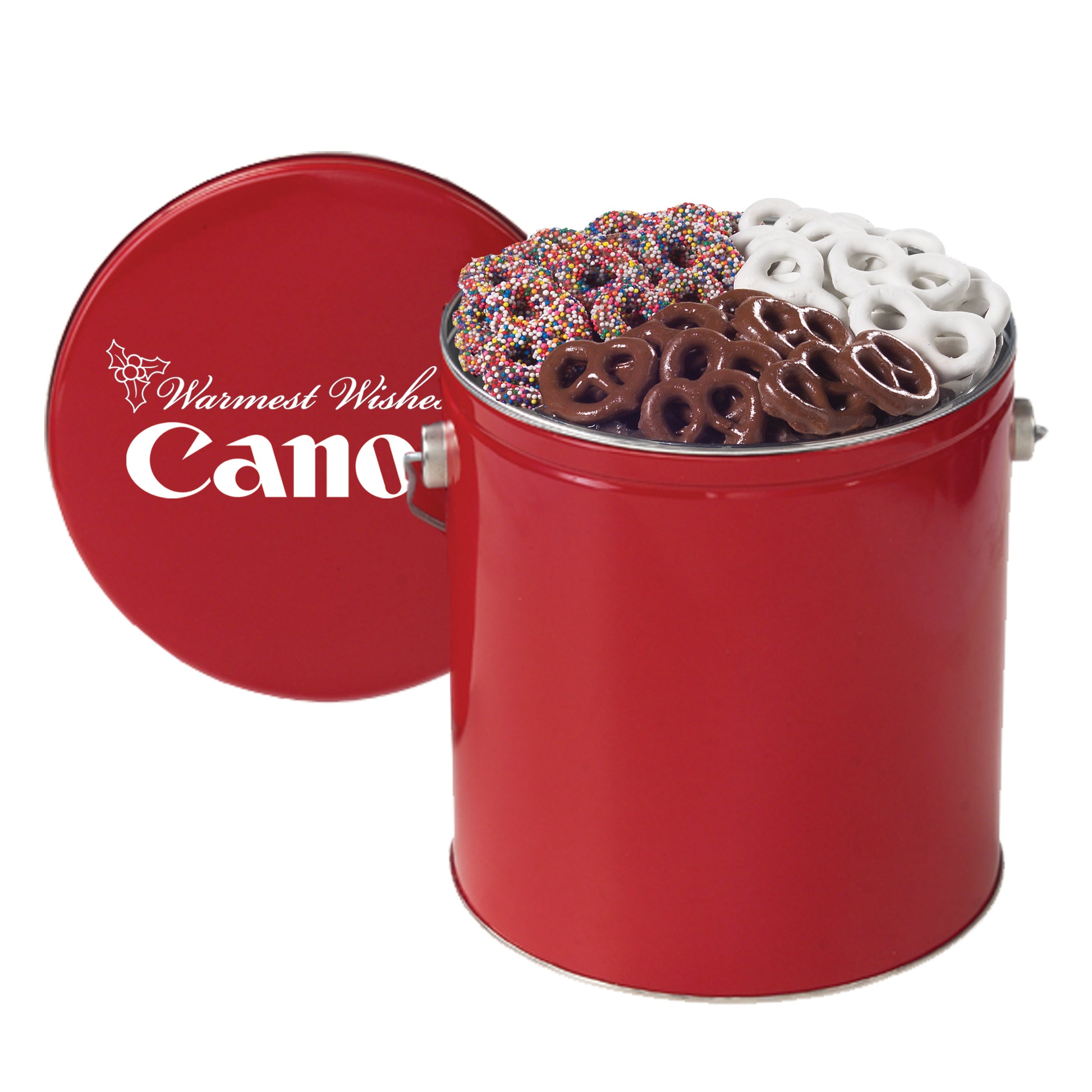 3 Way Chocolate Pretzel Tin