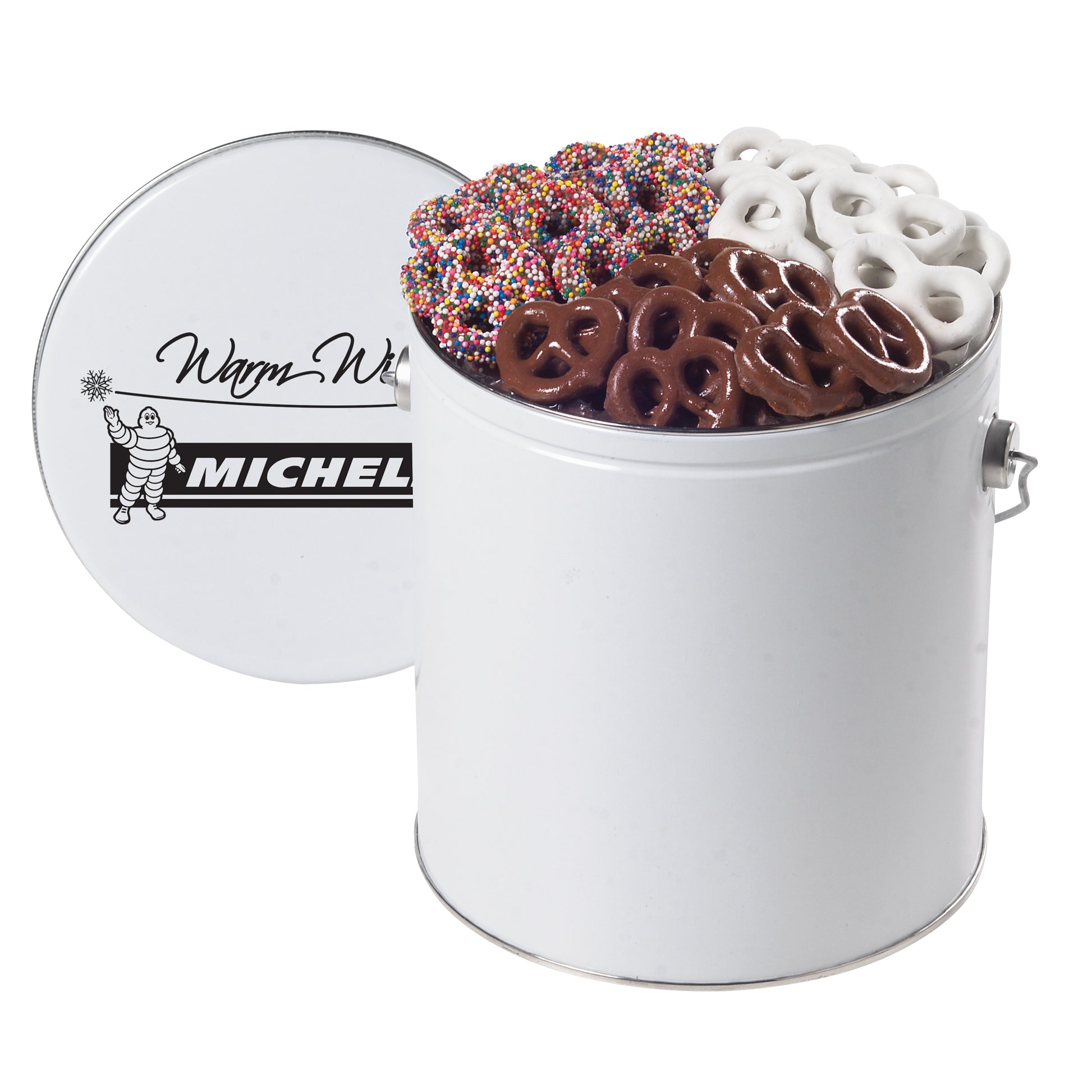 3 Way Chocolate Pretzel Tin