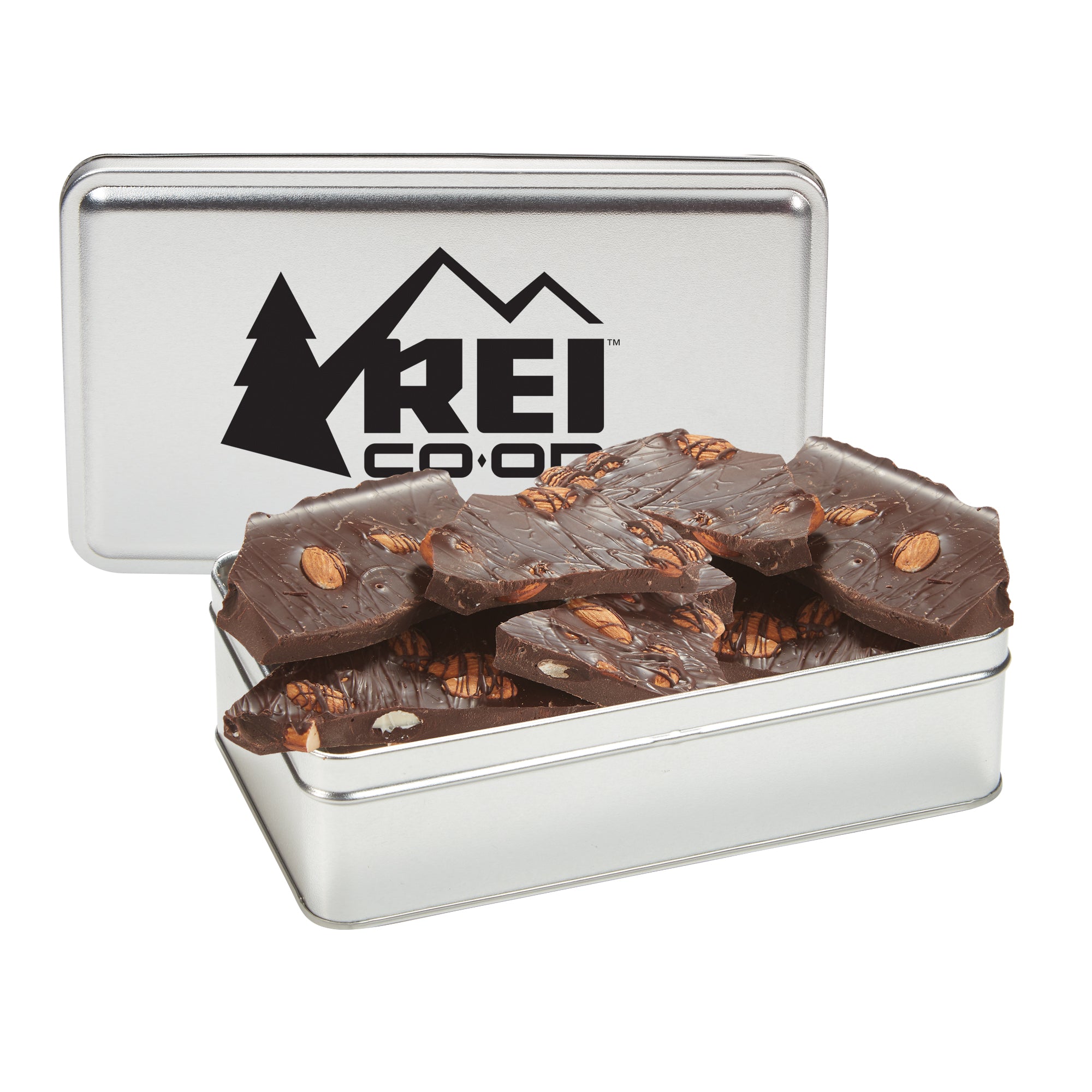 Chocolate Bark Rectangle Gift Tins