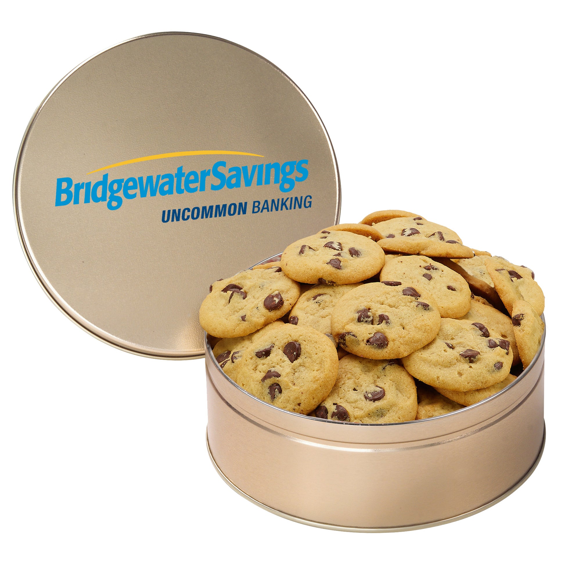 Gourmet Cookie Tin with 2 in. Cookies