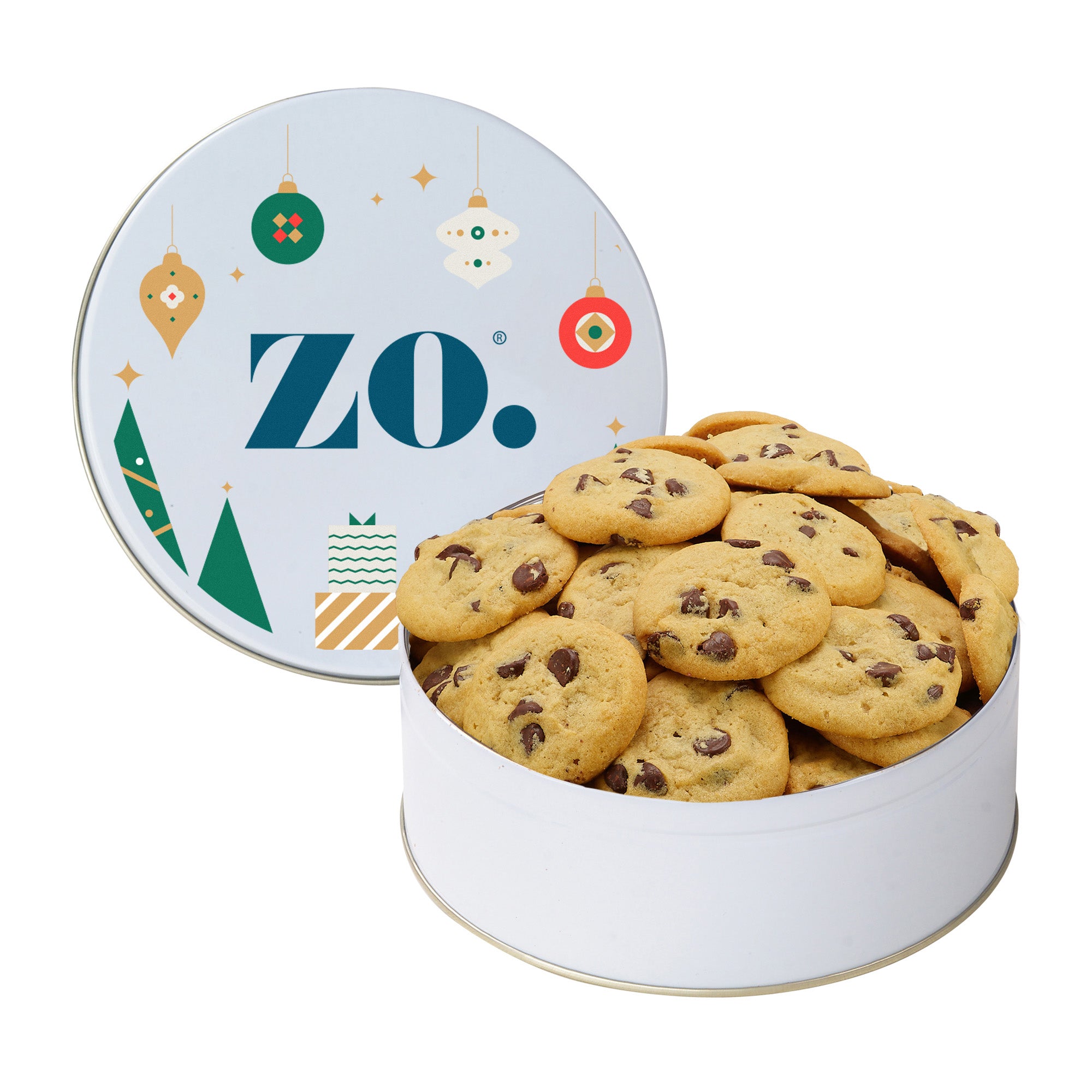 Gourmet Cookie Tin with 2 in. Cookies