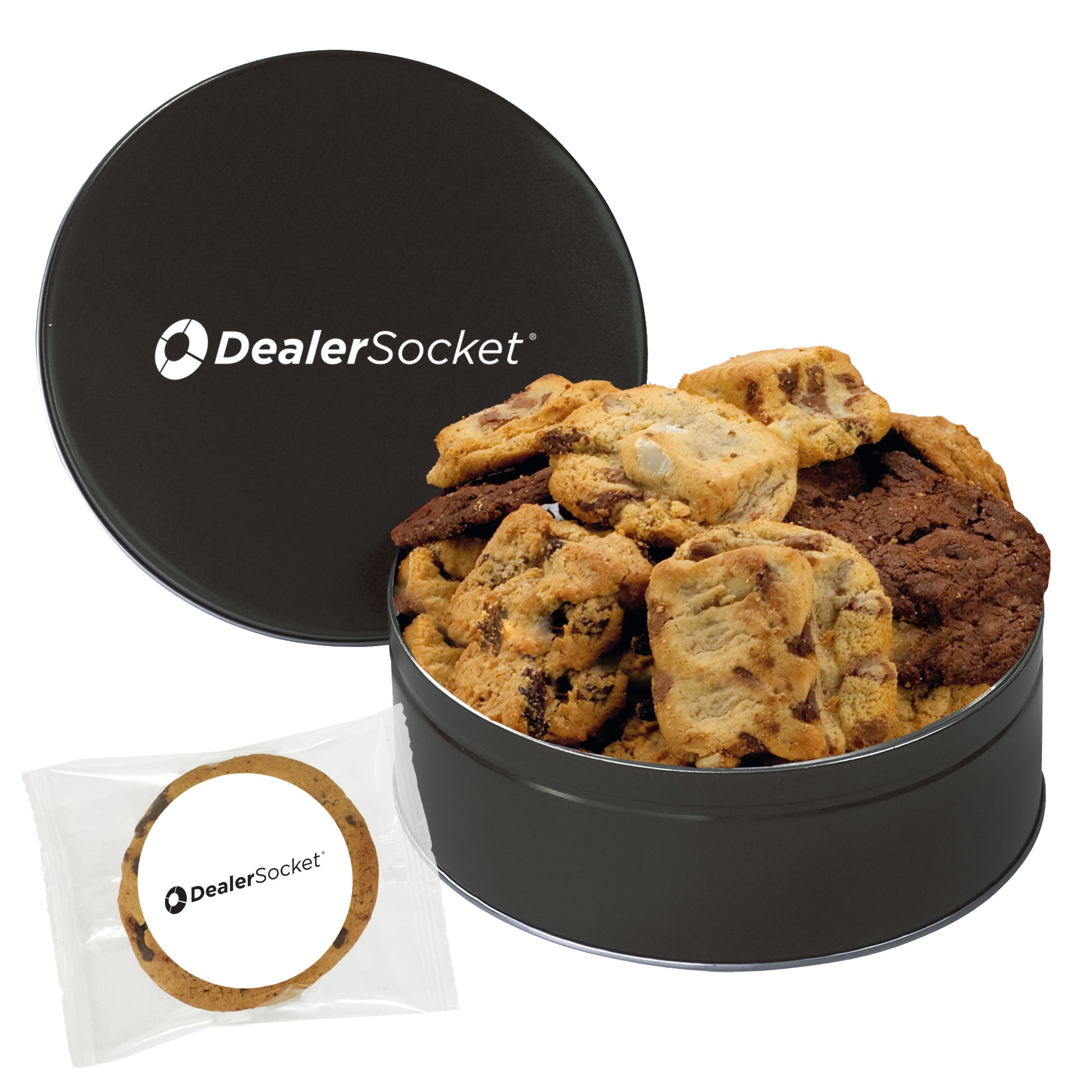 Gourmet Cookie Gift Box with 2 in. Cookies