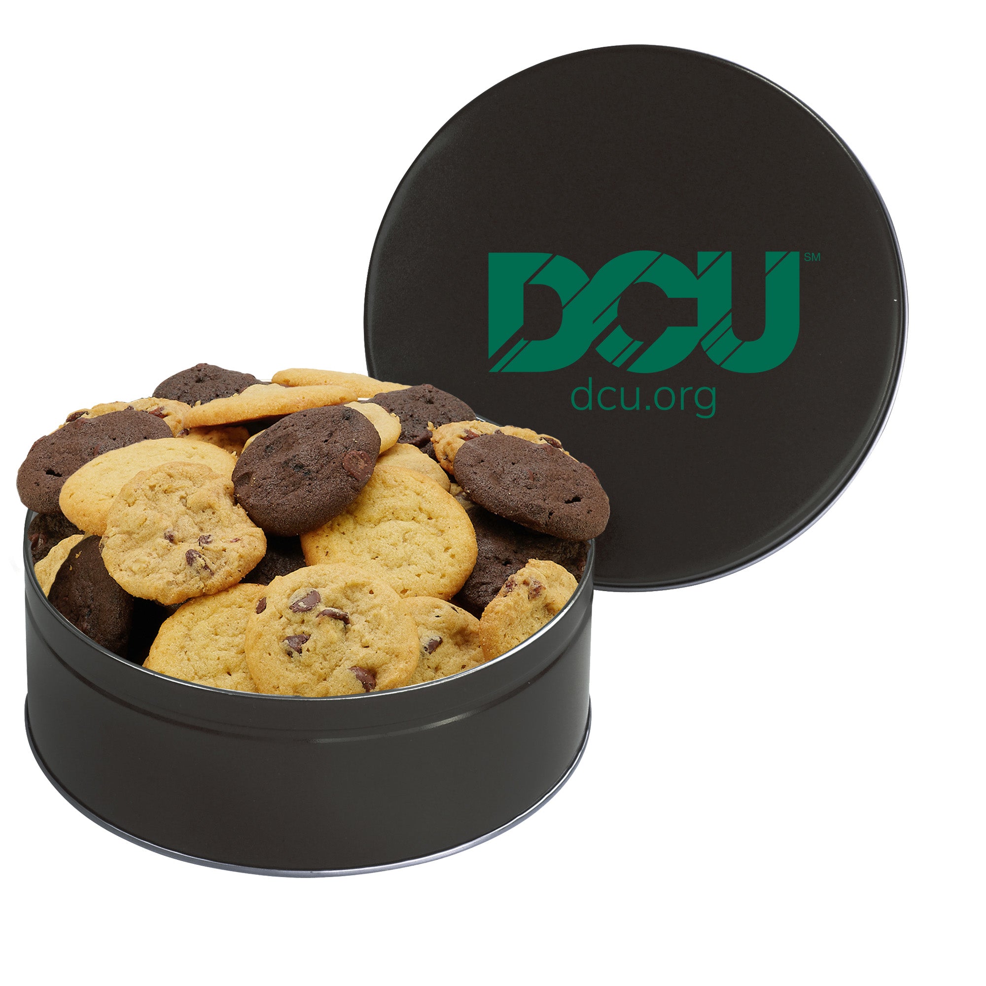 Gourmet Cookie Tin with 2 in. Cookies