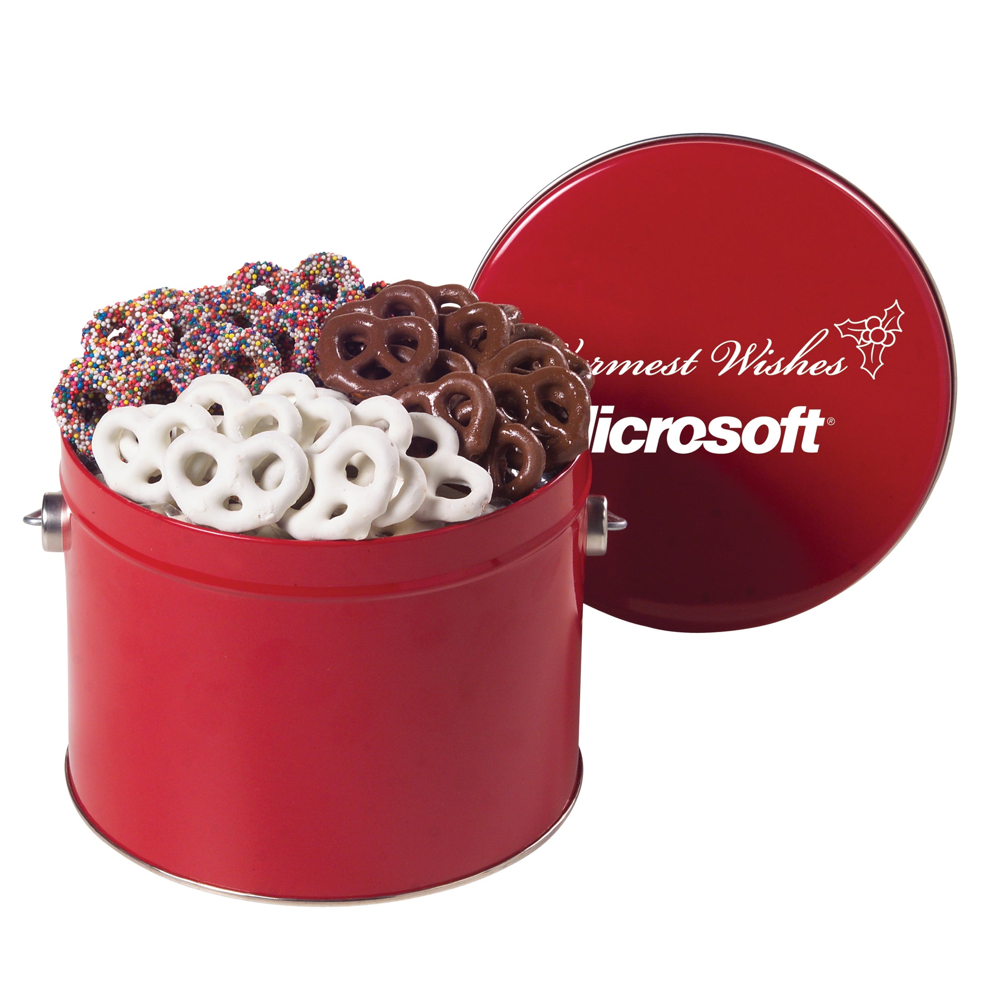 3 Way Chocolate Pretzel Tin