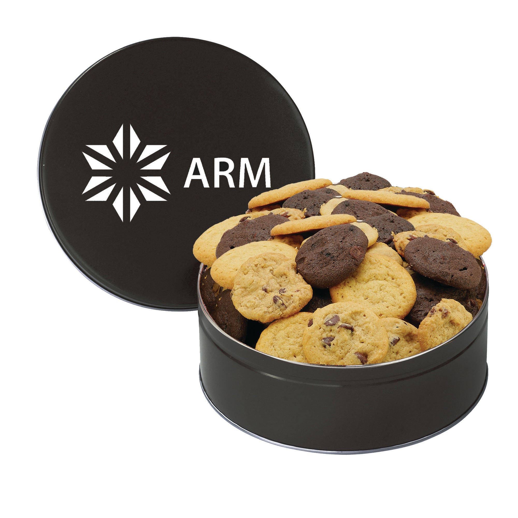 Gourmet Cookie Tin with 2 in. Cookies