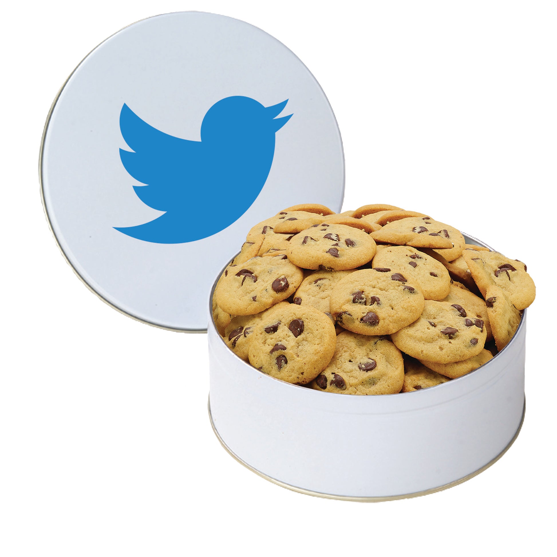 Gourmet Cookie Tin with 2 in. Cookies