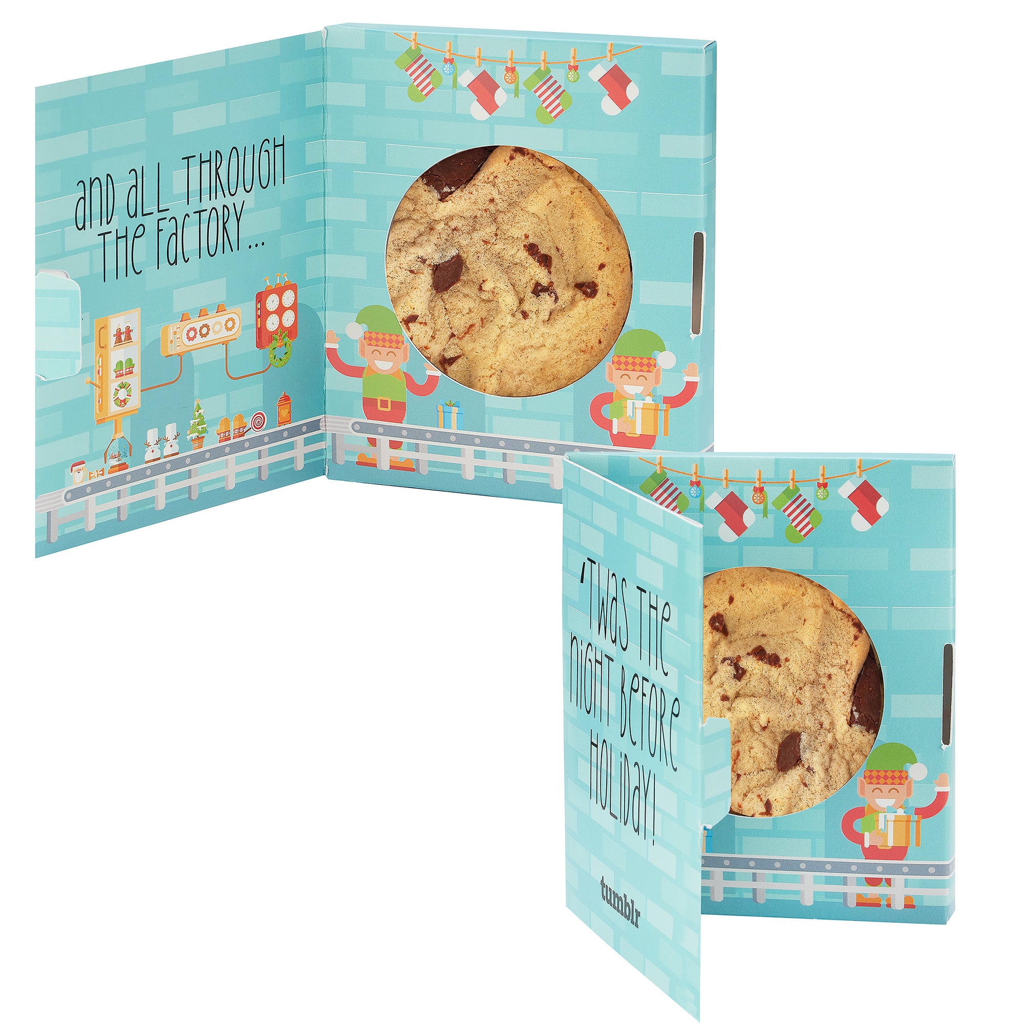 Holiday Storybook Box with Gourmet Cookie