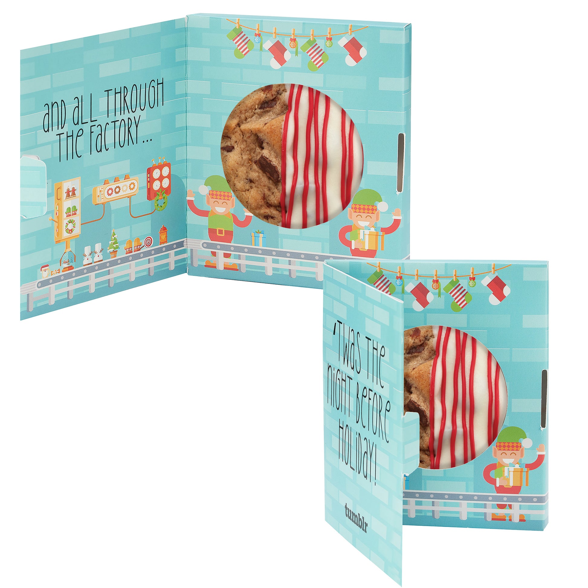Holiday Storybook Box with Gourmet Cookie