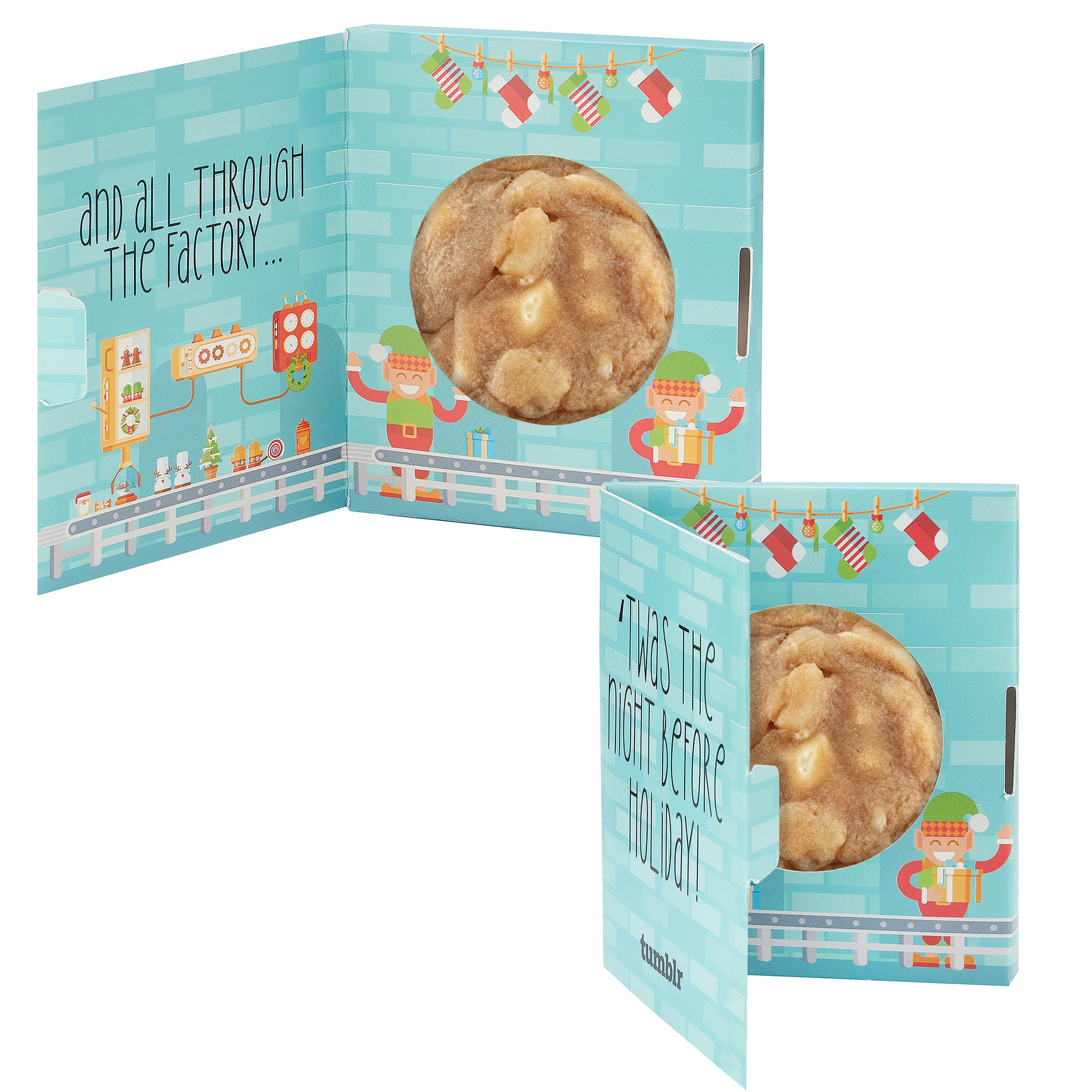 Holiday Storybook Box with Gourmet Cookie