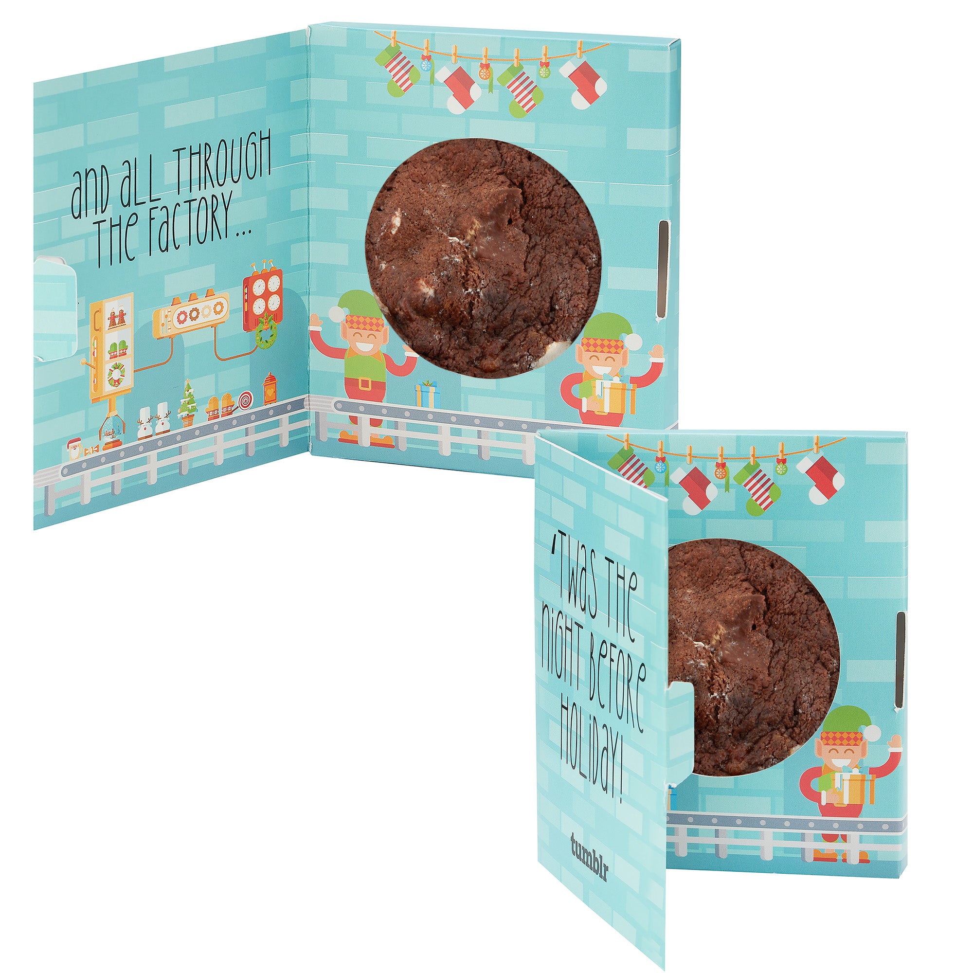 Holiday Storybook Box with Gourmet Cookie