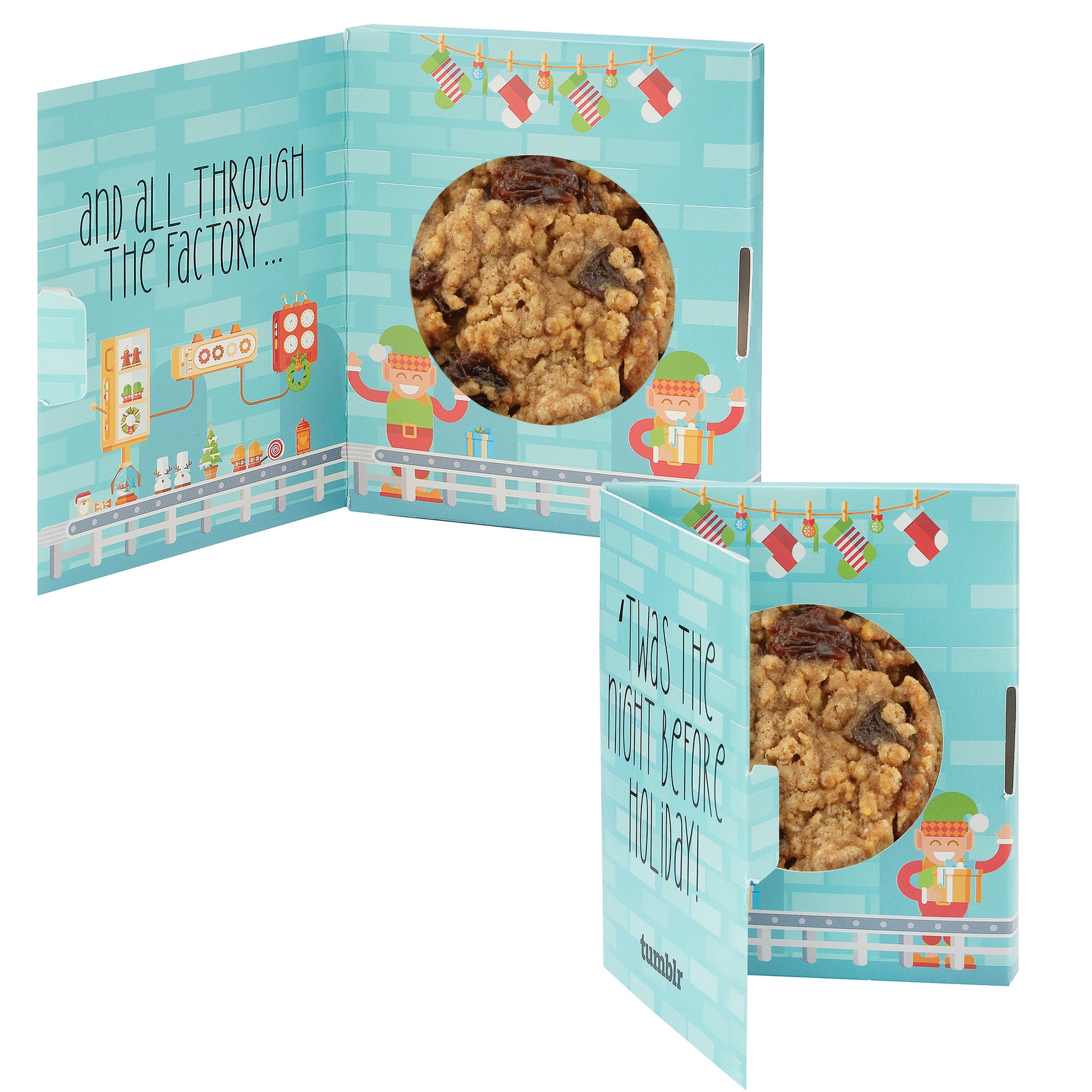 Holiday Storybook Box with Gourmet Cookie
