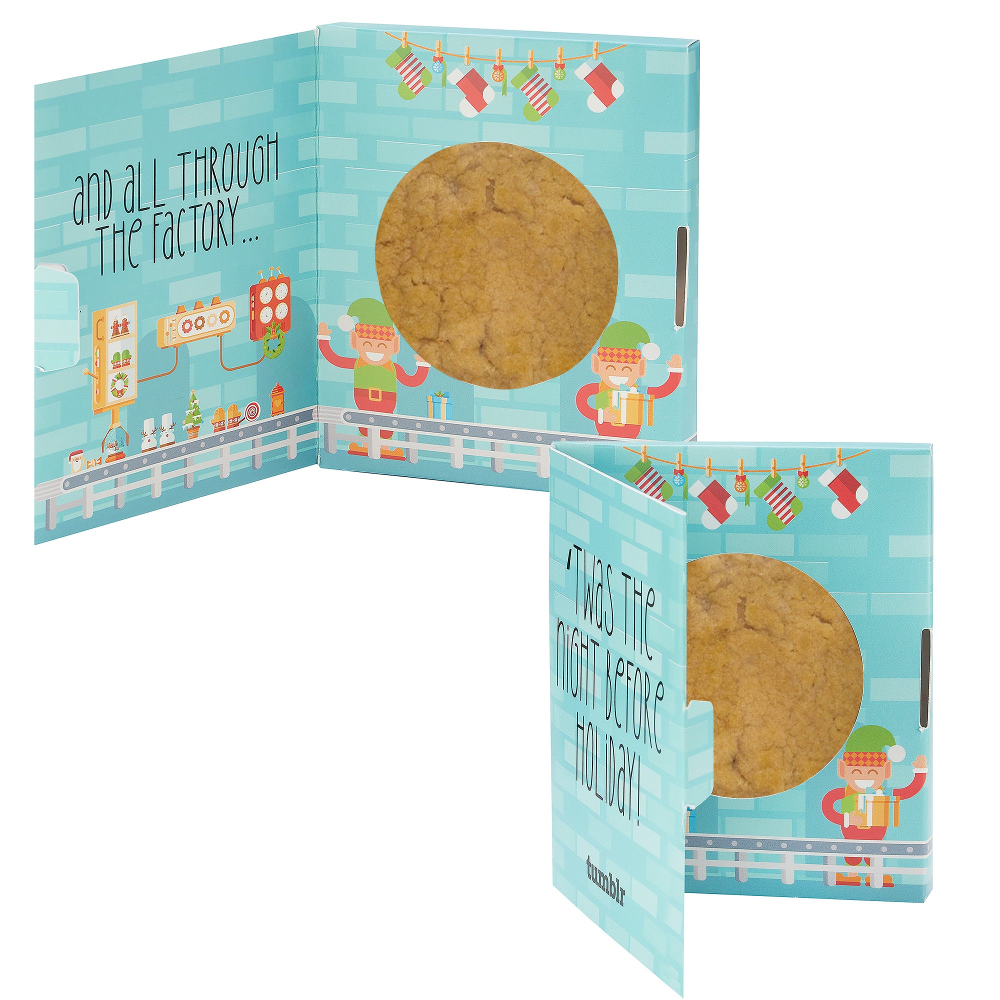 Holiday Storybook Box with Gourmet Cookie