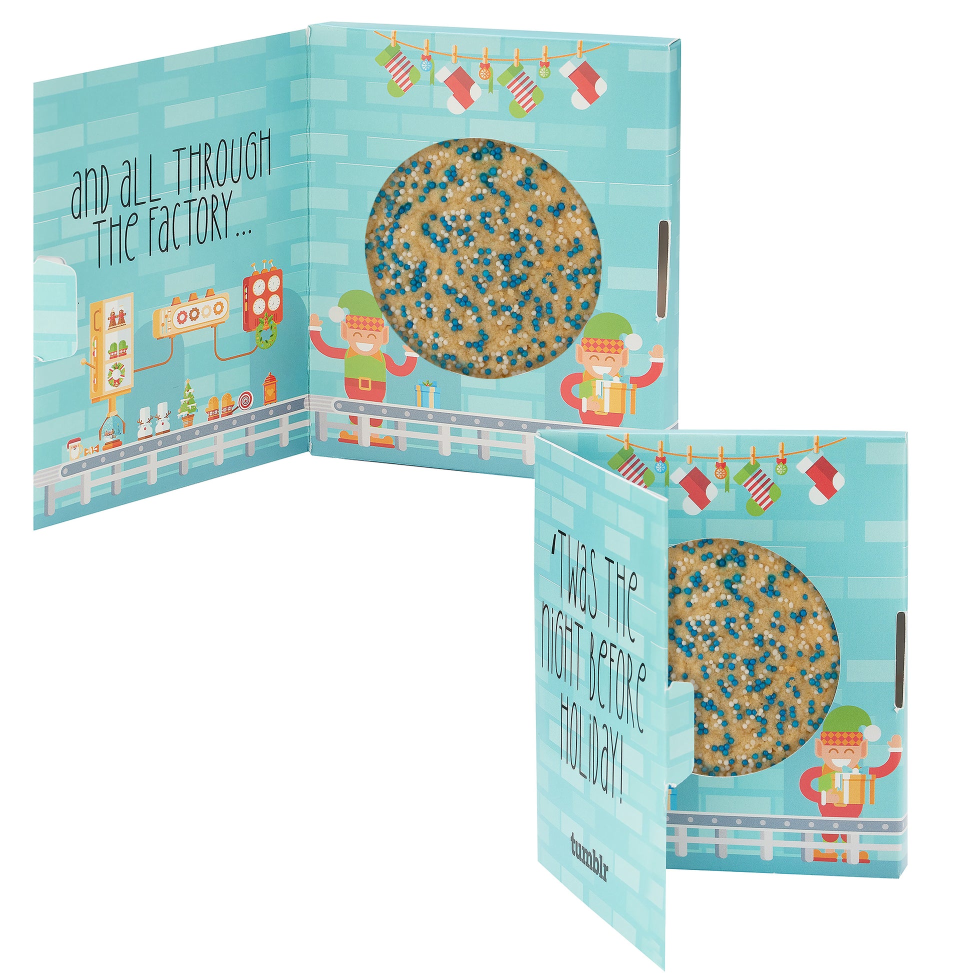 Holiday Storybook Box with Gourmet Cookie