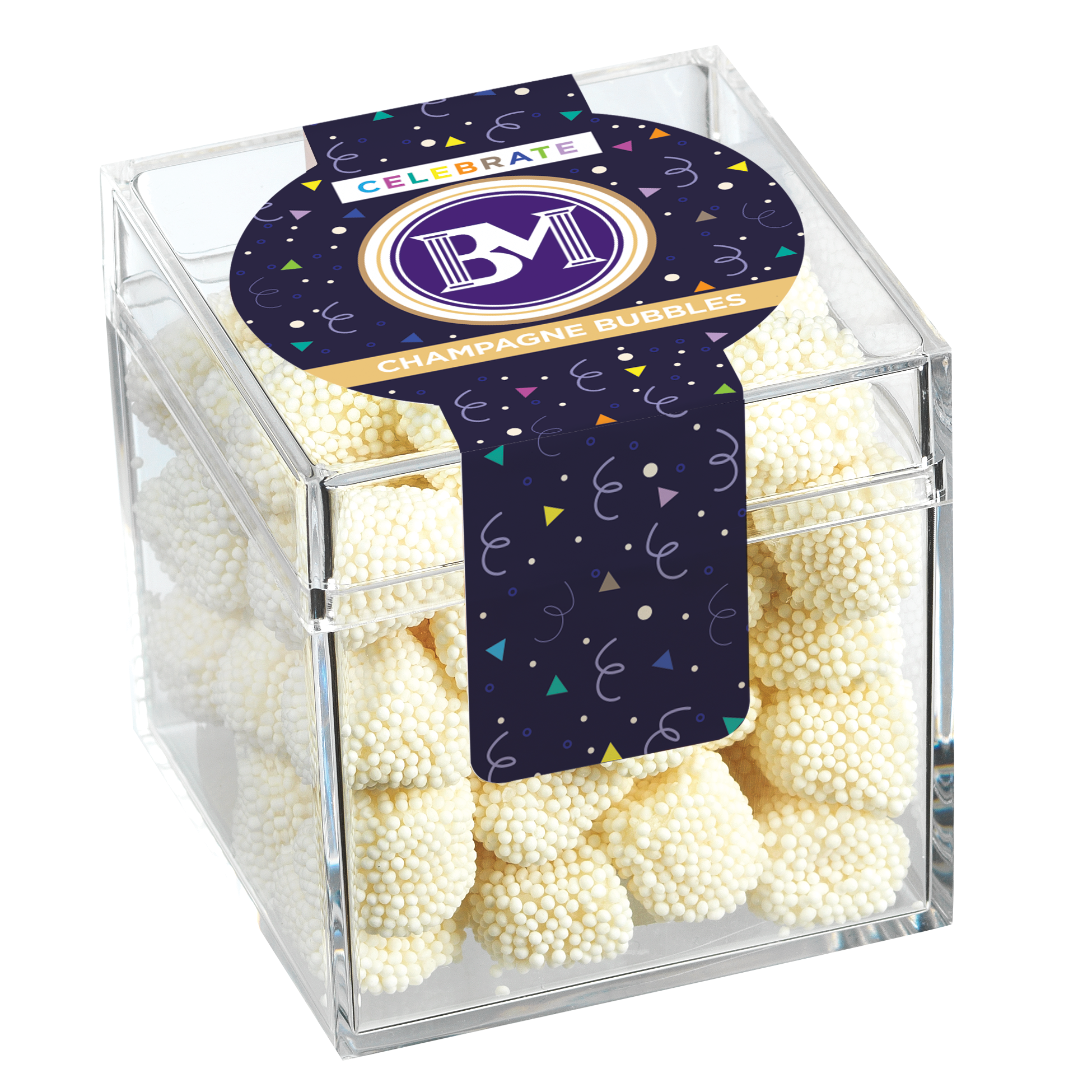 Signature Cube - Champagne Bubbles