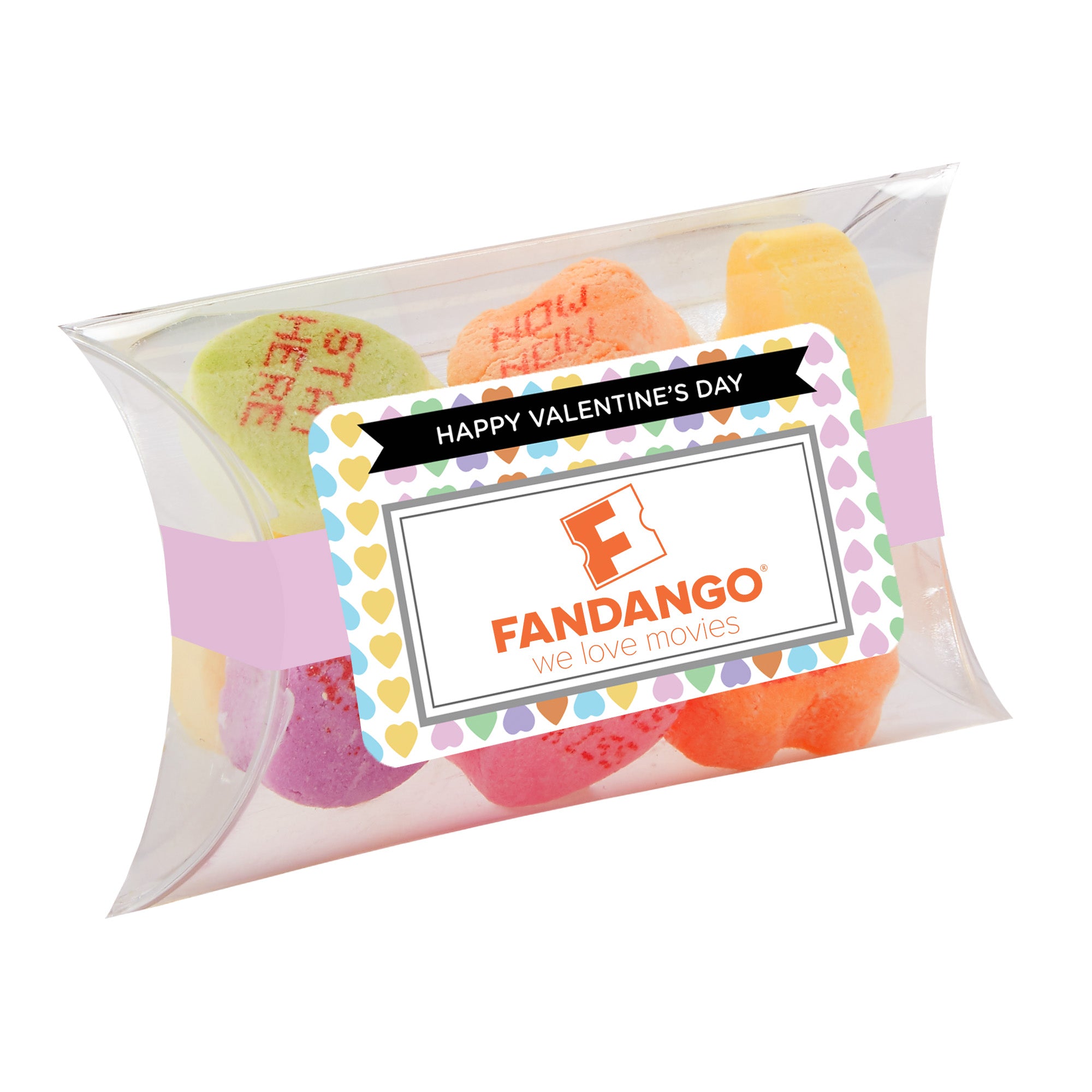 Conversation Heart Pillow Case