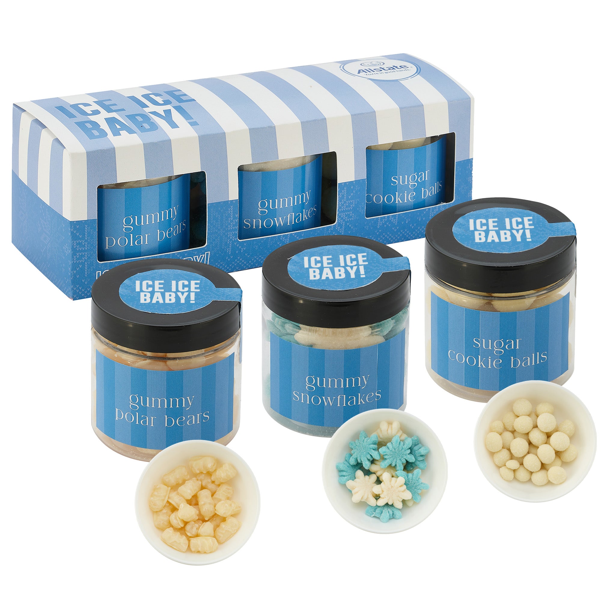 3 Way Signature Candy Jar Sets