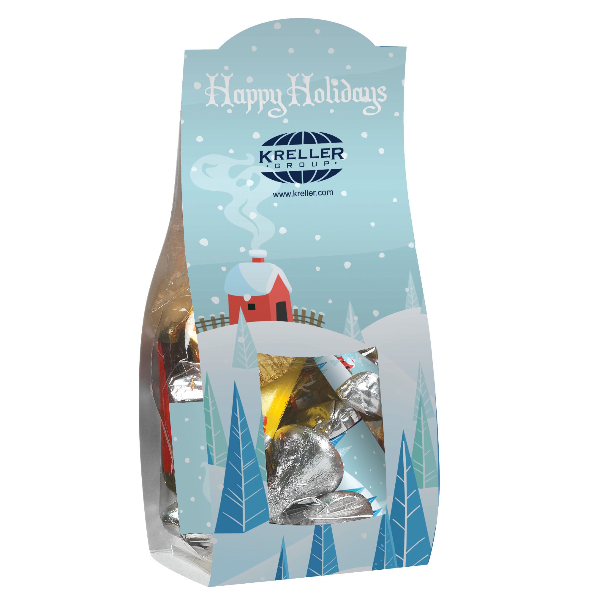 Desk Drop with Holiday Custom HERSHEY'S® Everyday Mix