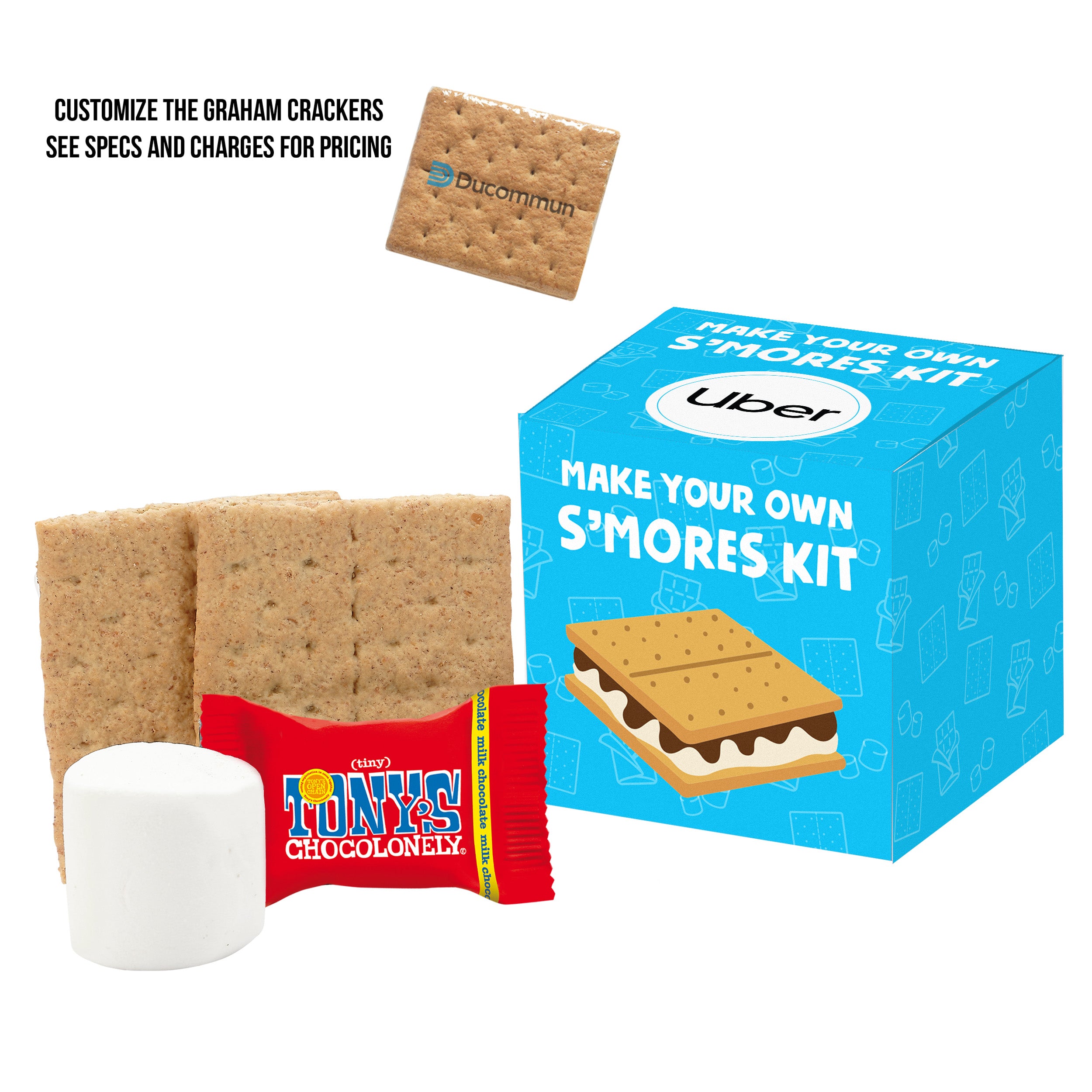 S'mores Kit in Box featuring Tony's Chocolonely®