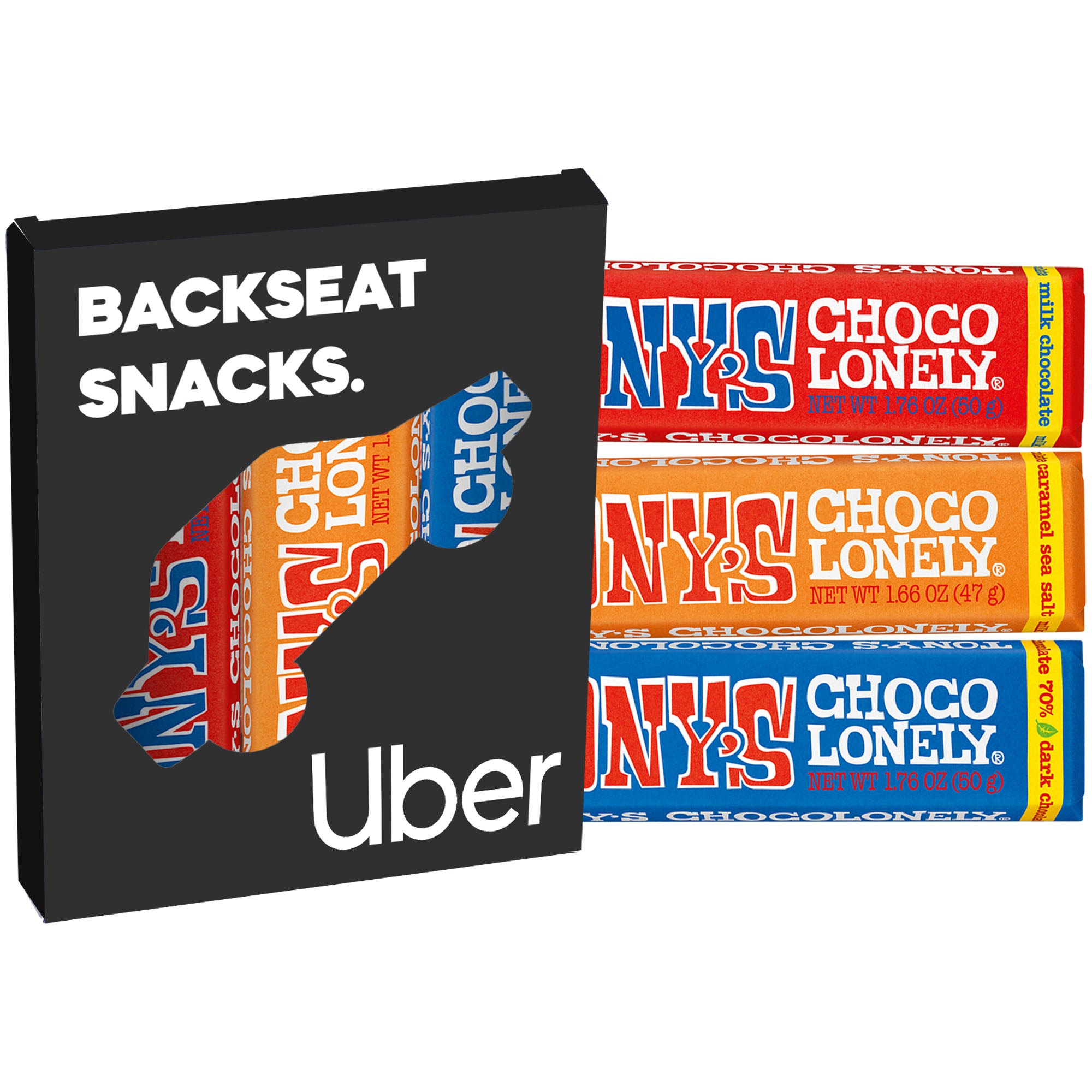 Tony's Chocolonely® Bars in Window Boxes