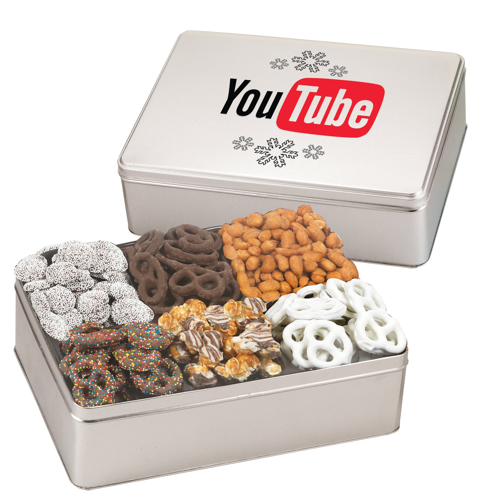 Ultimate Snack Indulgence in Tin