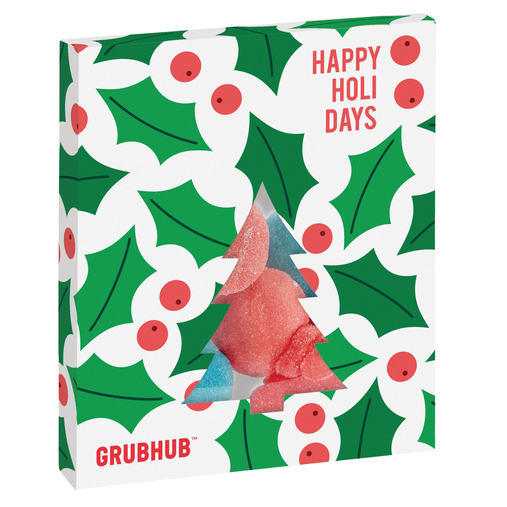 Window Box with Holiday Confections Tree / Gummy Ornaments