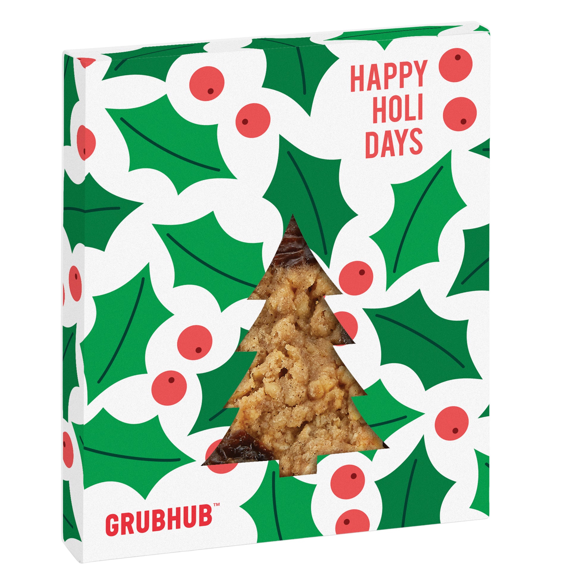 Holiday Window Box with Gourmet Cookie Tree / Oatmeal Raisin